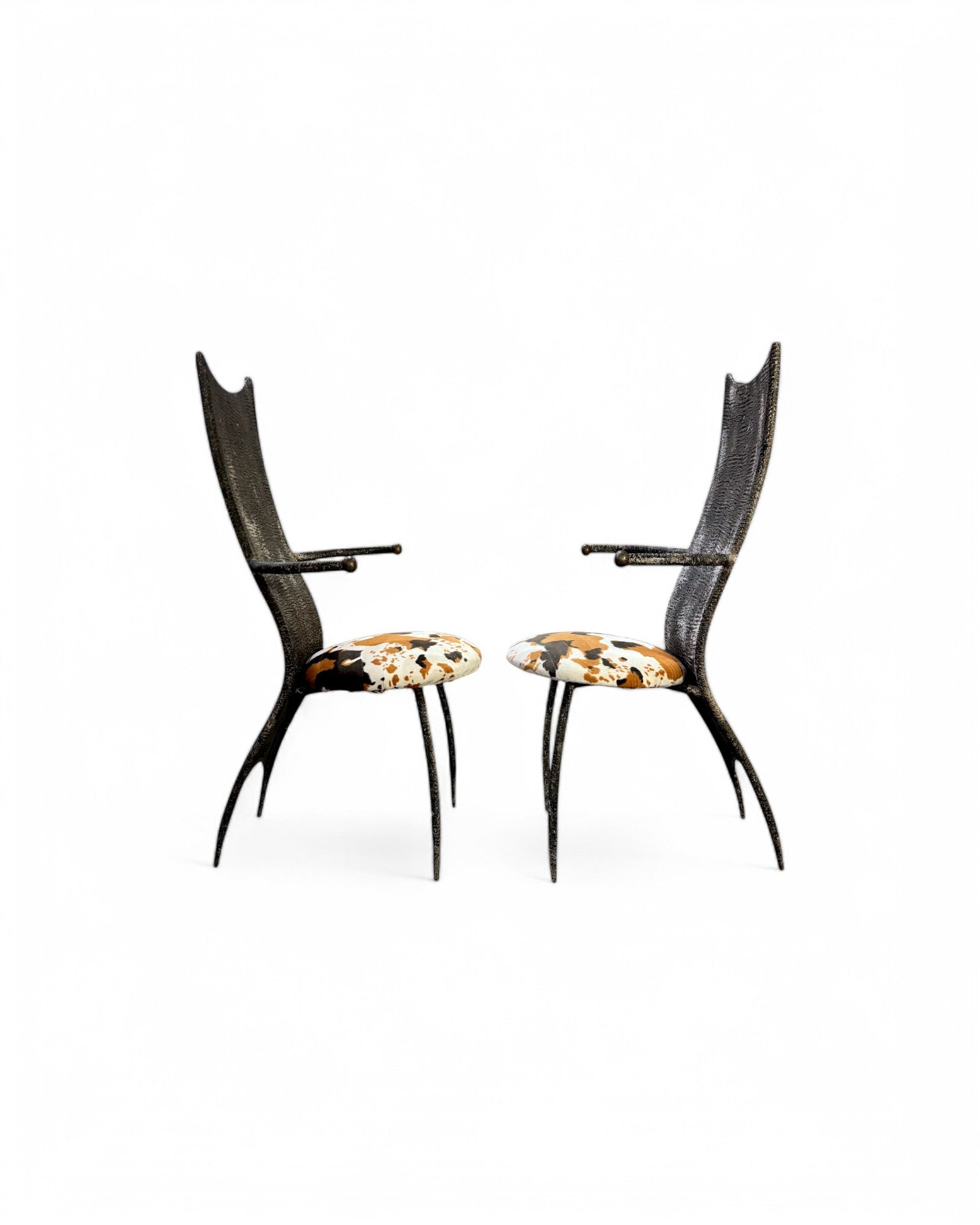 Parisian Curved Textured Dining Chair - Set of 4