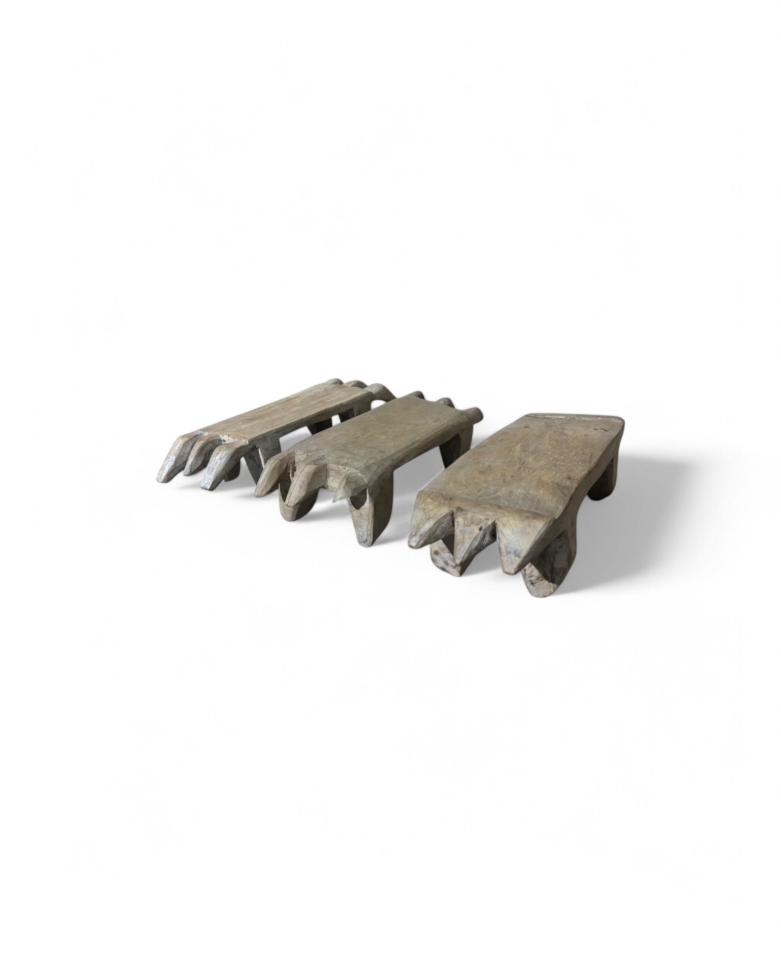 Claw Carved Ornamental Elmwood Ornament