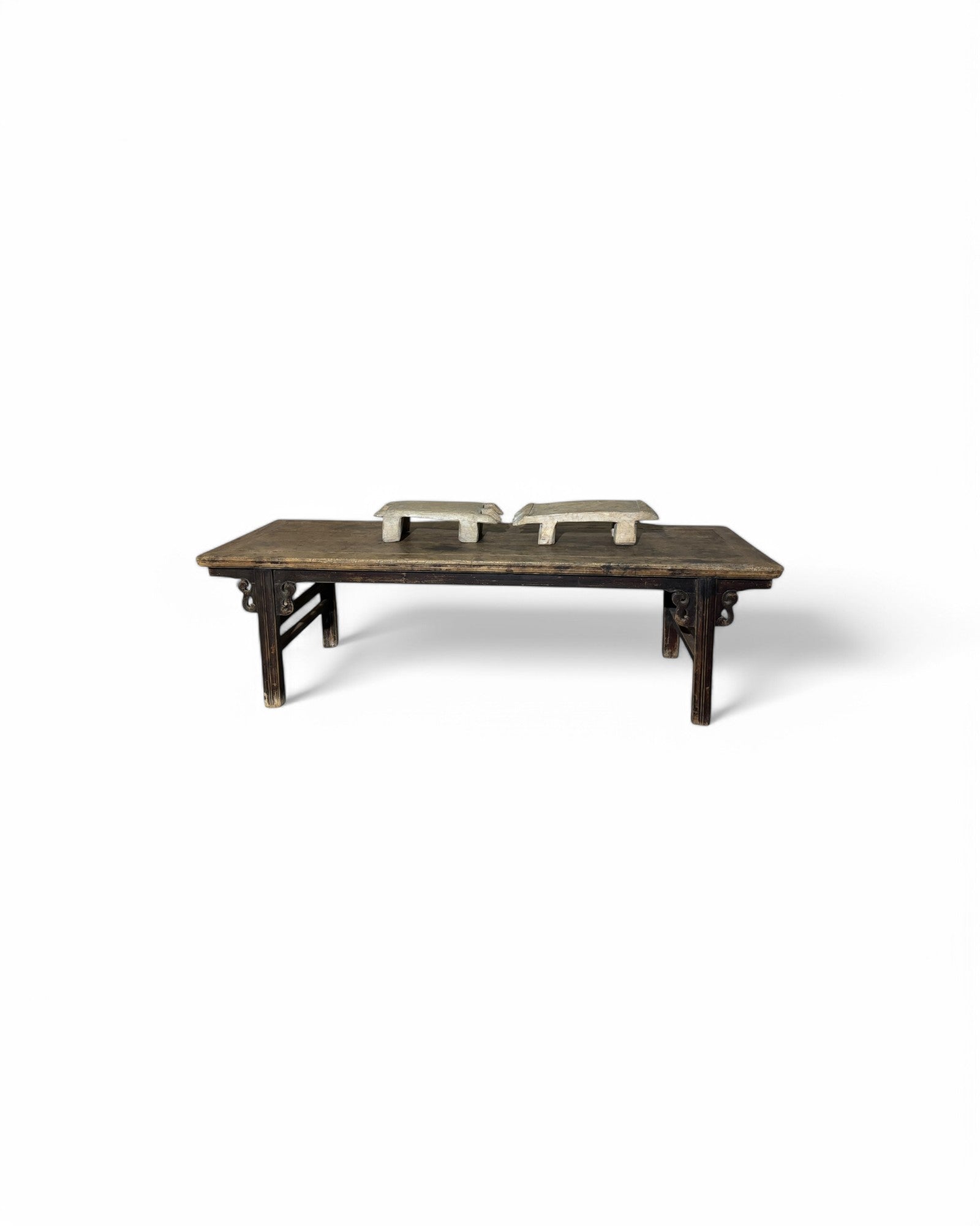 Low Teakwood Indo-Chinese Coffee Table