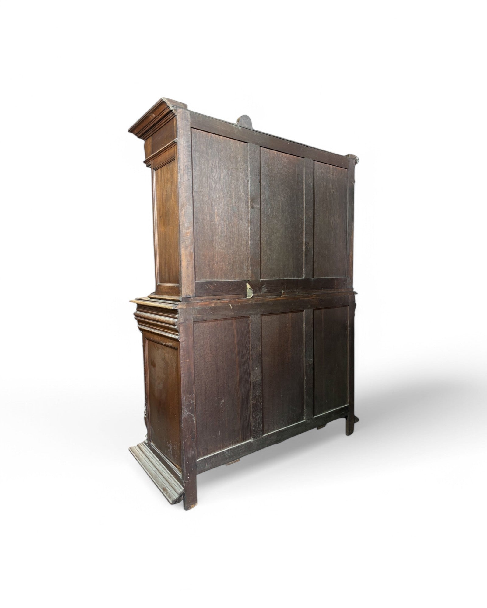 Antique French Floral Henri II Walnut Dresser/Cabinet