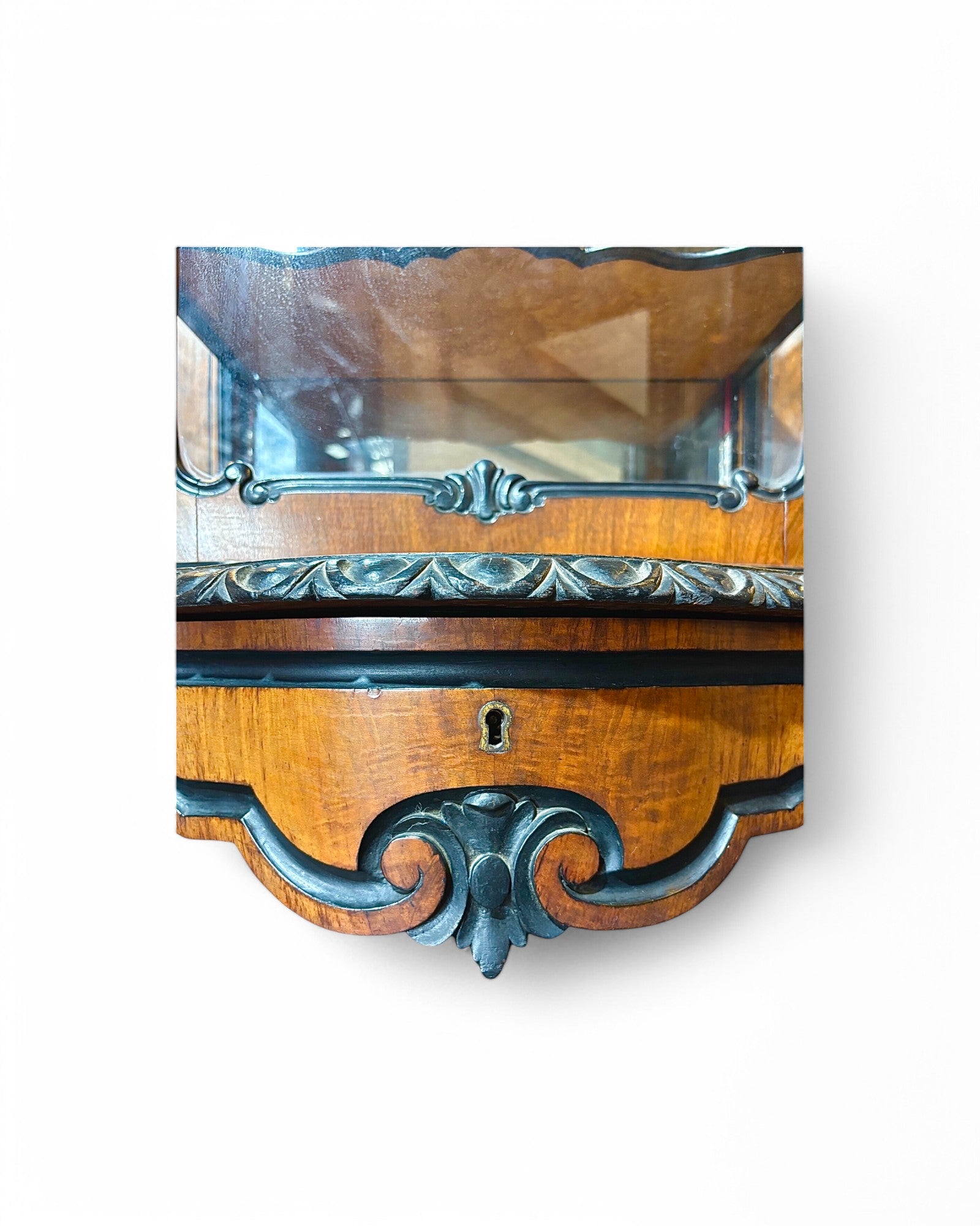 Victorian Burr Walnut Bonheur De Jour Writing Desk