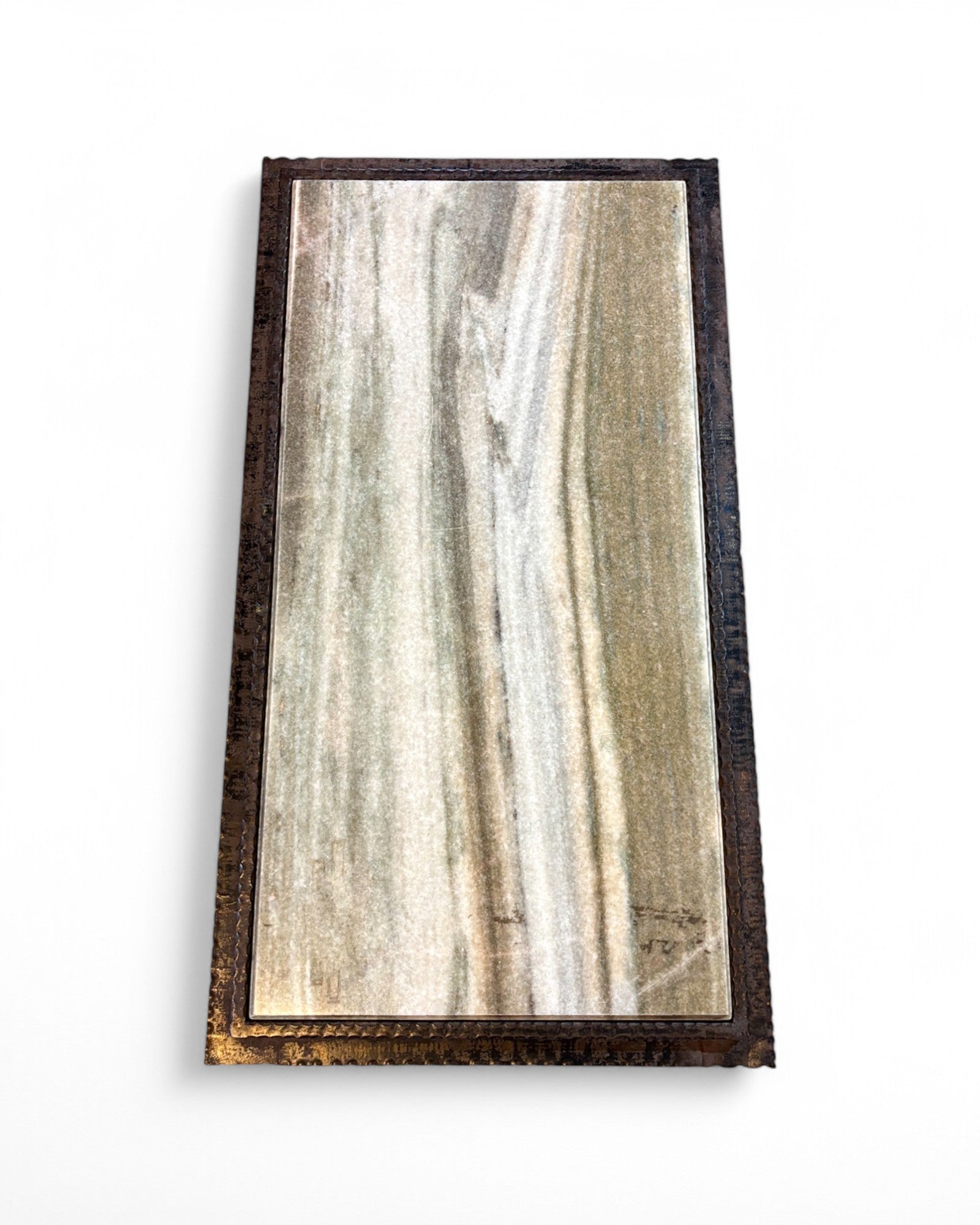 Jean-Maurice Rothschild Coffee Table, Circa 1950, Pine Marble Top