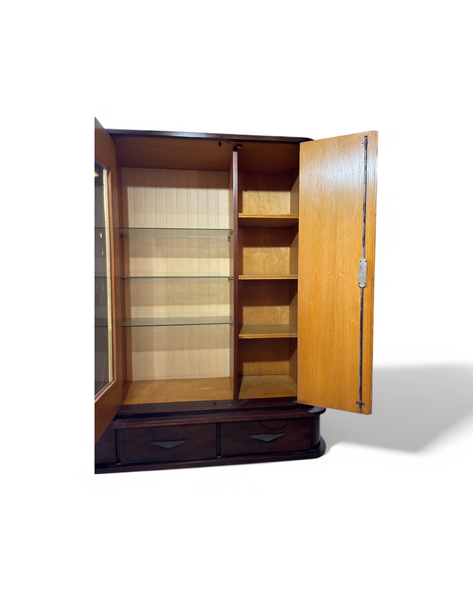 Fleur Vintage Gold Handle Medicine Cabinet