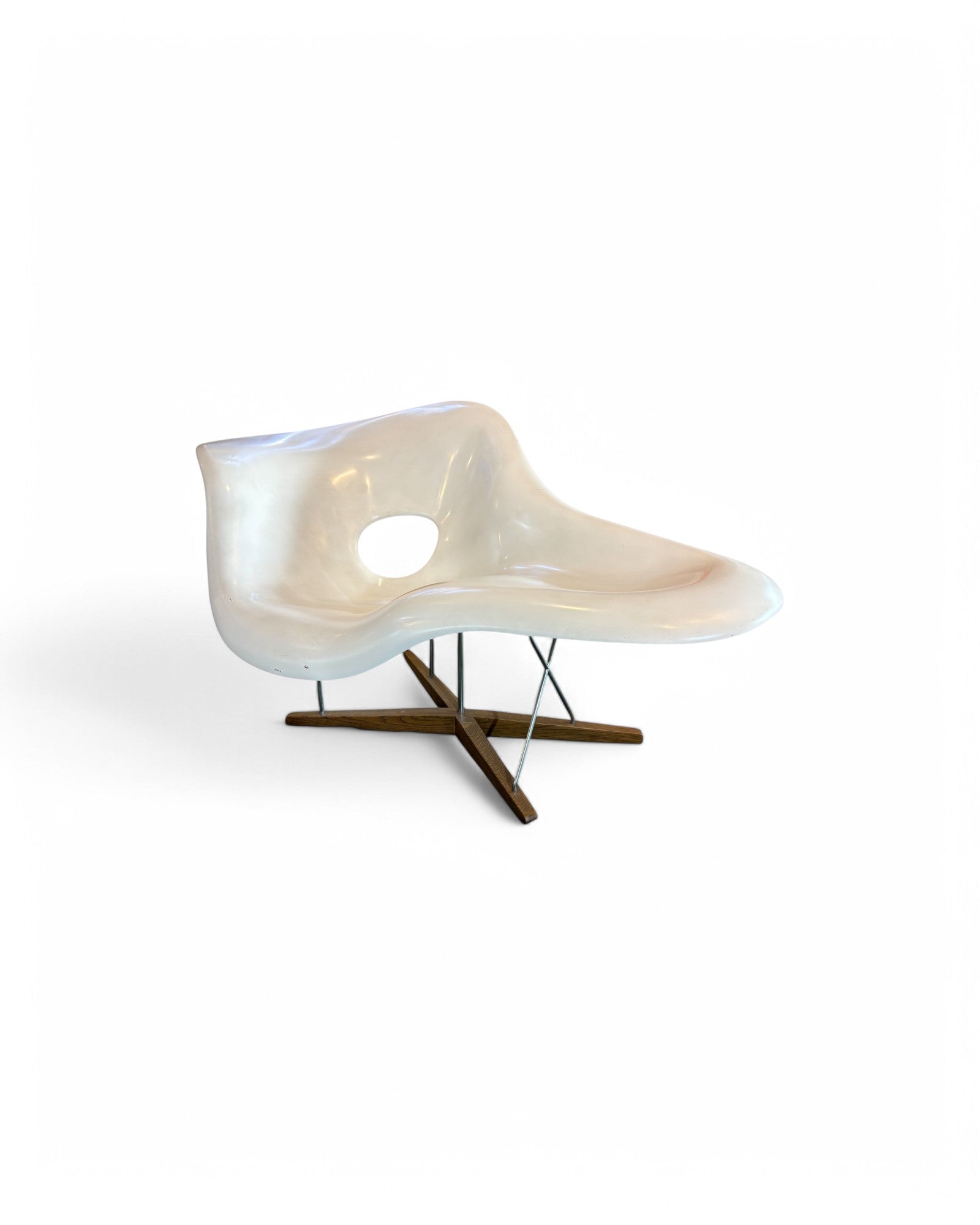 La Chaise White, Art Deco Chair