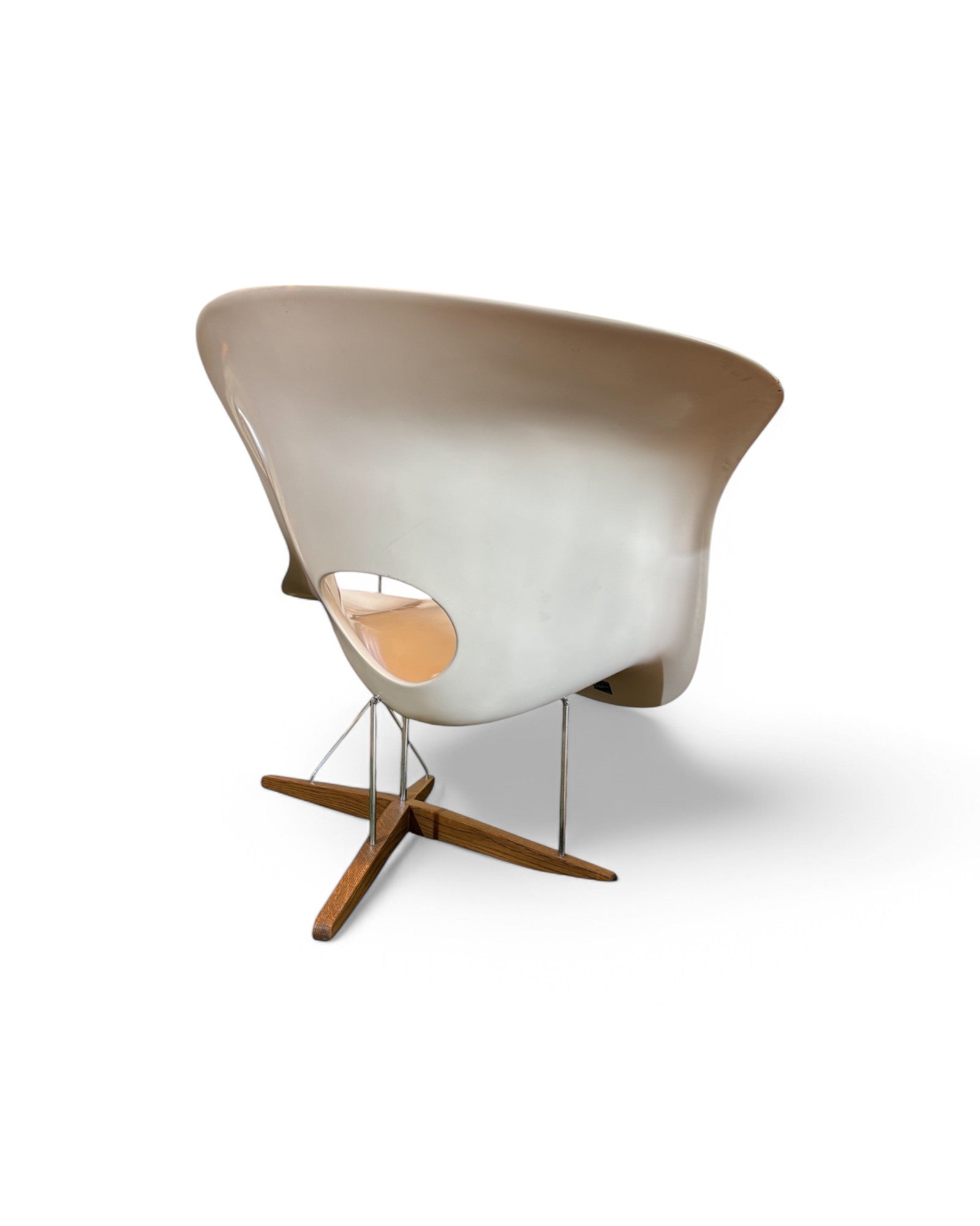 La Chaise White, Art Deco Chair