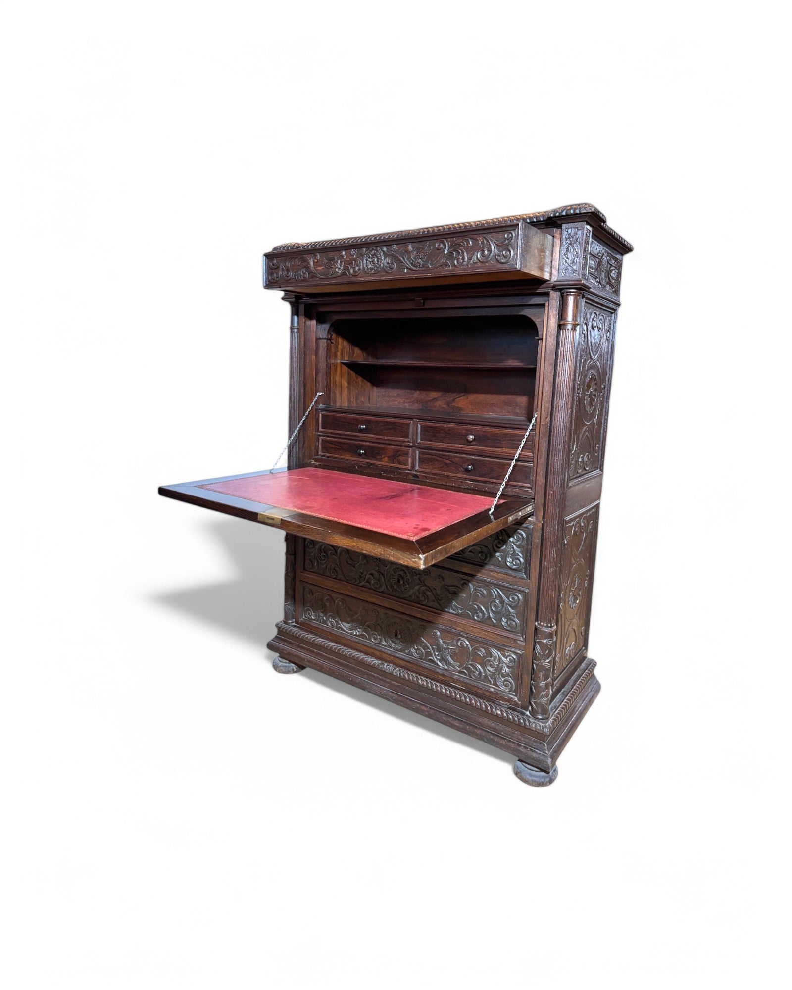 French Abattant Angel Chest & Writing Desk