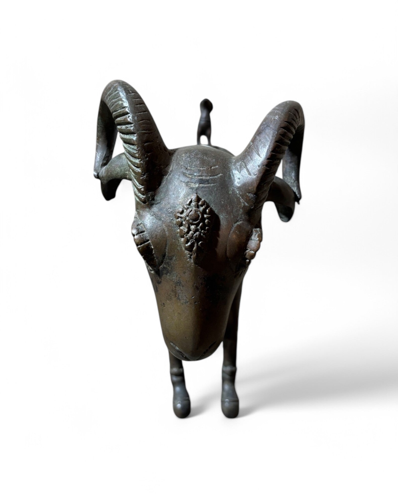 The Goat Antique Sino-Chine Goat Ornament