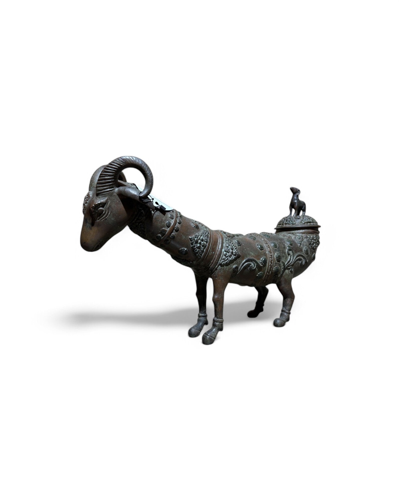 The Goat Antique Sino-Chine Goat Ornament