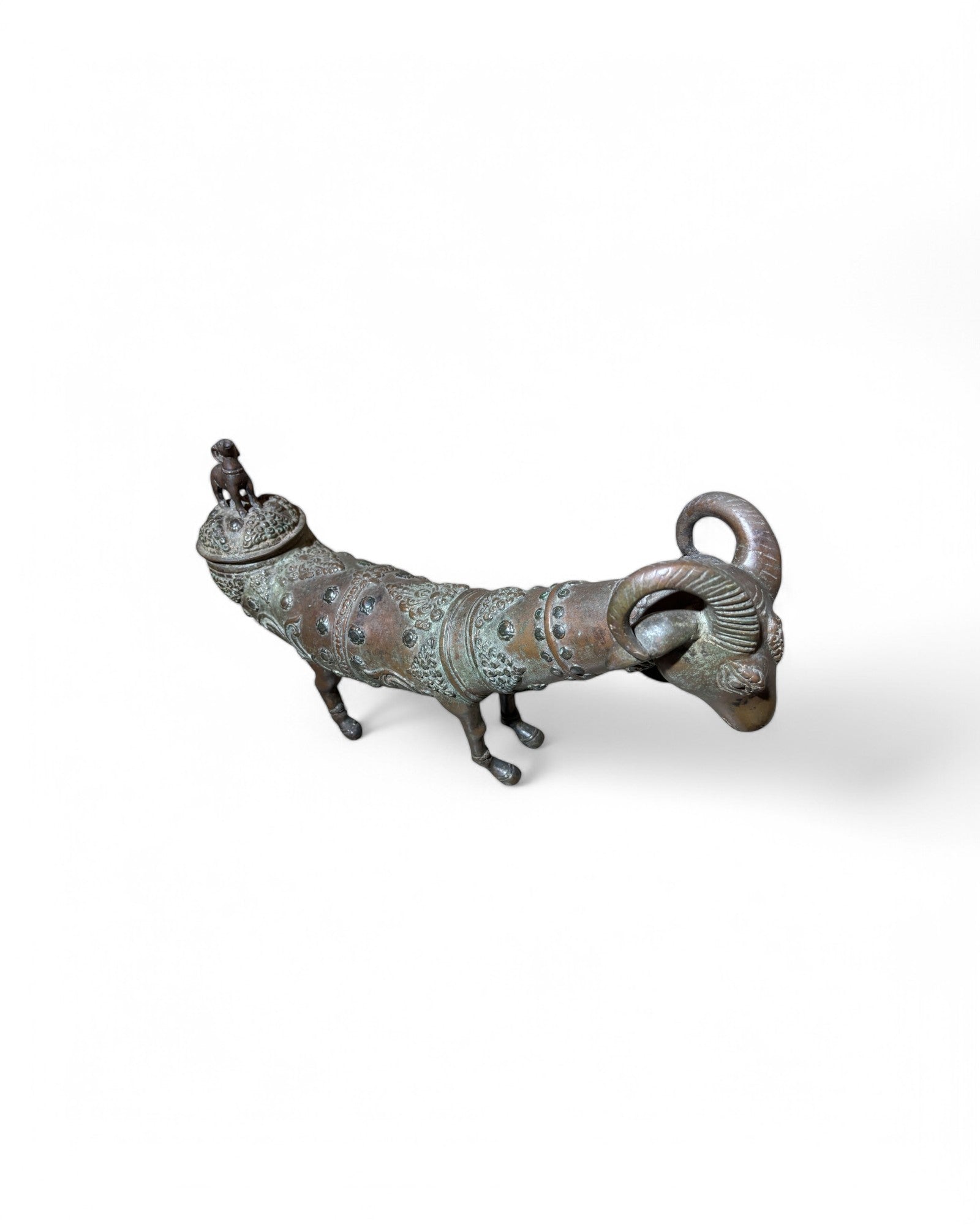 The Goat Antique Sino-Chine Goat Ornament