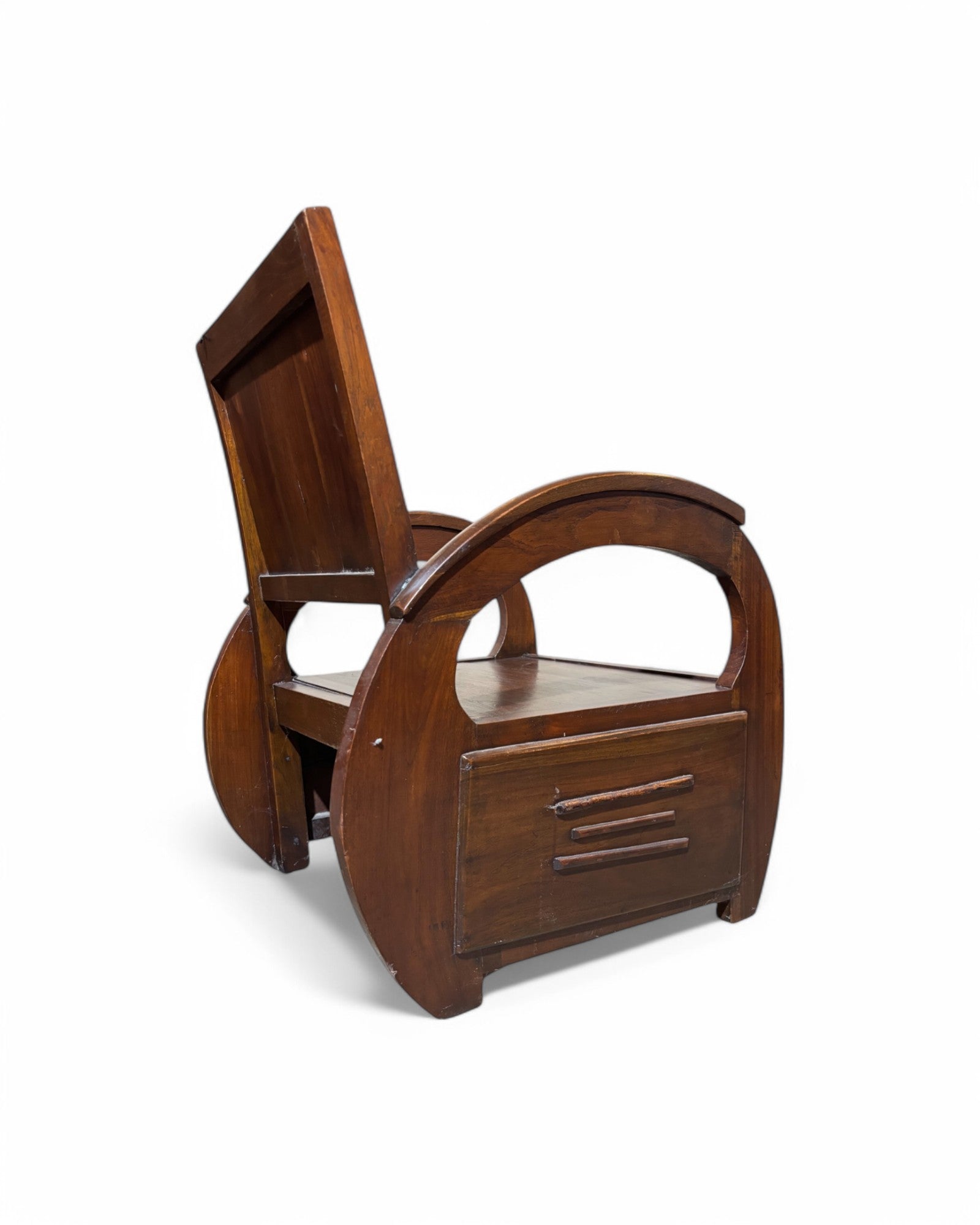 Indo Chinese Dark RoseWood Thai Antique Chairs - Price Per Chair