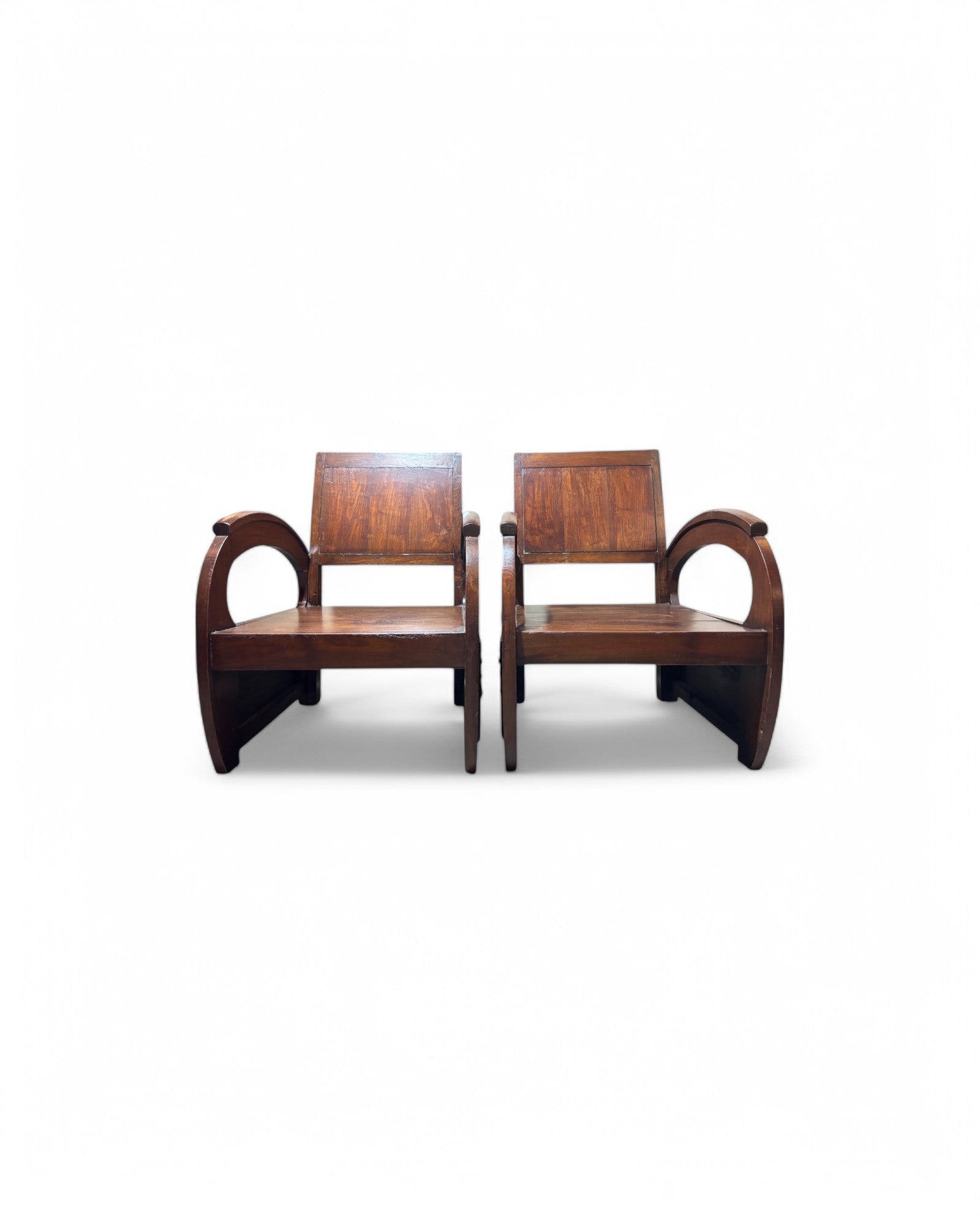 Indo Chinese Dark RoseWood Thai Antique Chairs - Price Per Chair