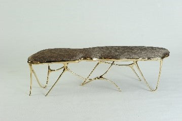 Ink Bench M0150 - Polished Brass