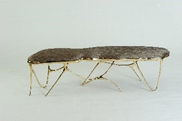 Ink Bench M0150 - Polished Brass - Surround Living - 4