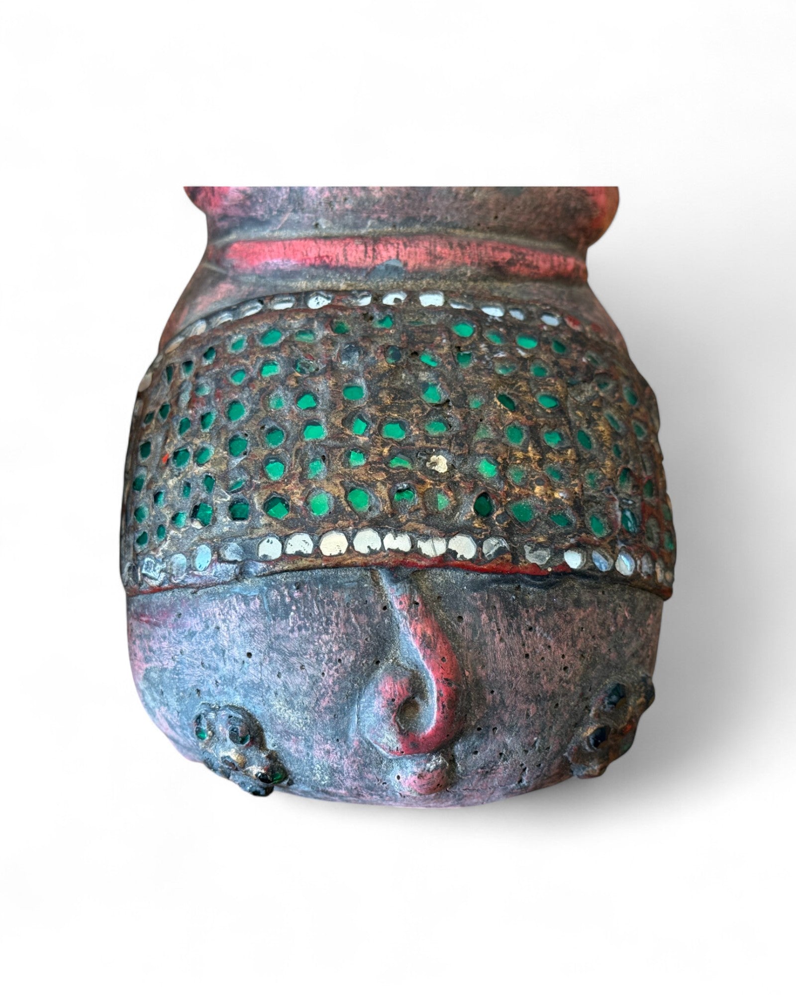 Good Luck Hand Embroidered Pig Sculptures - Set of 2