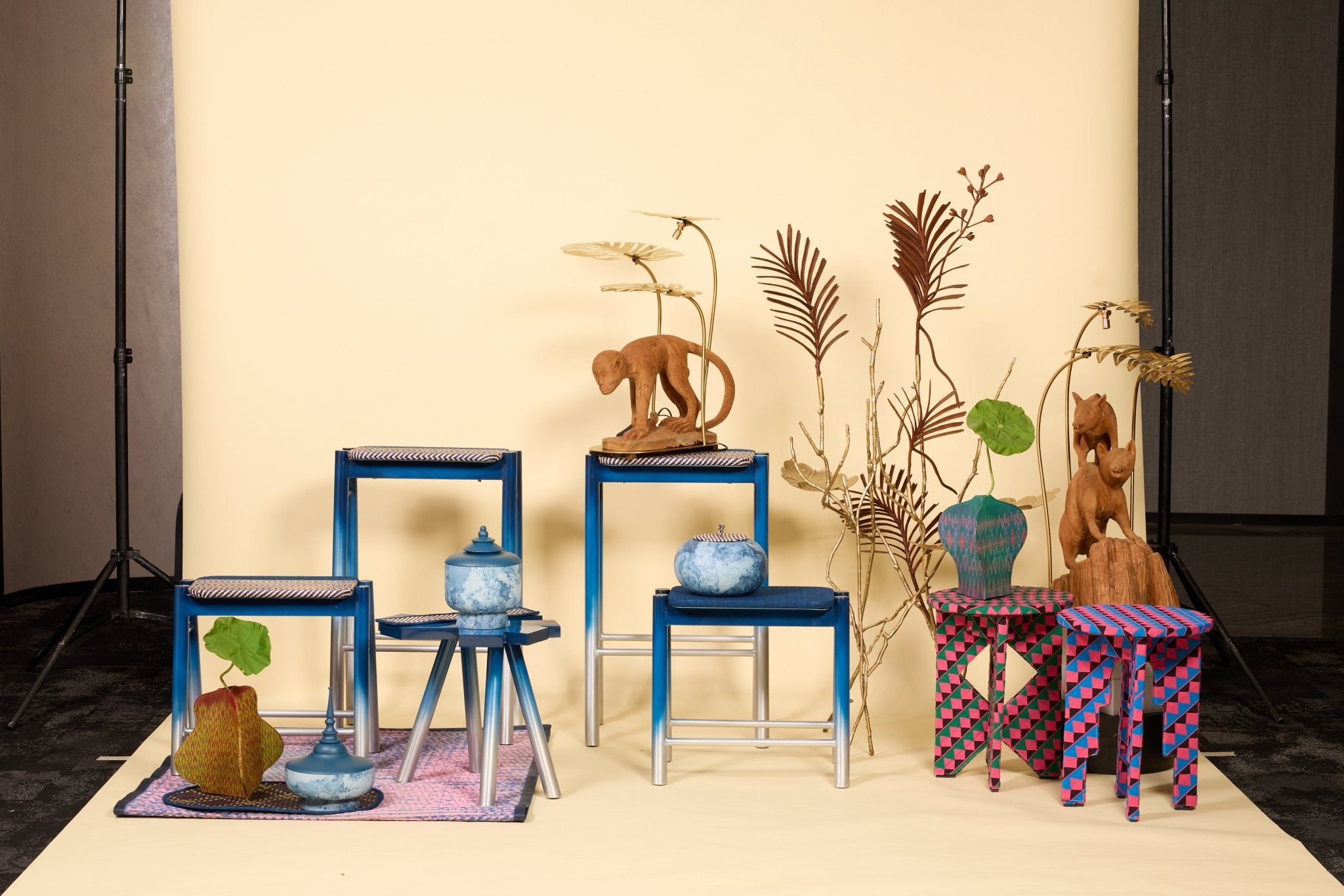 SUMPHAT - Hill Tribe Stool - Surround Living - 5