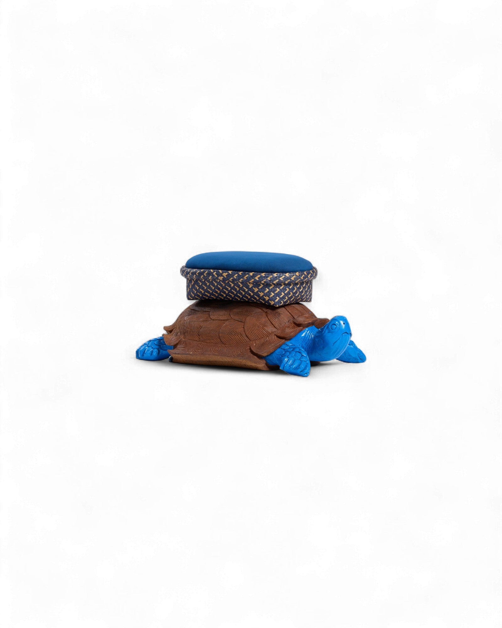 MASAYA Turte Tote Basket Blue