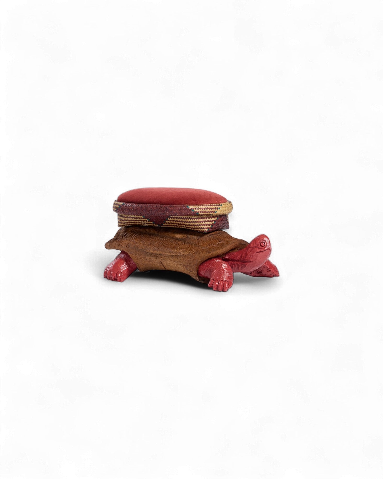 MASAYA - Turte Tote Basket Red