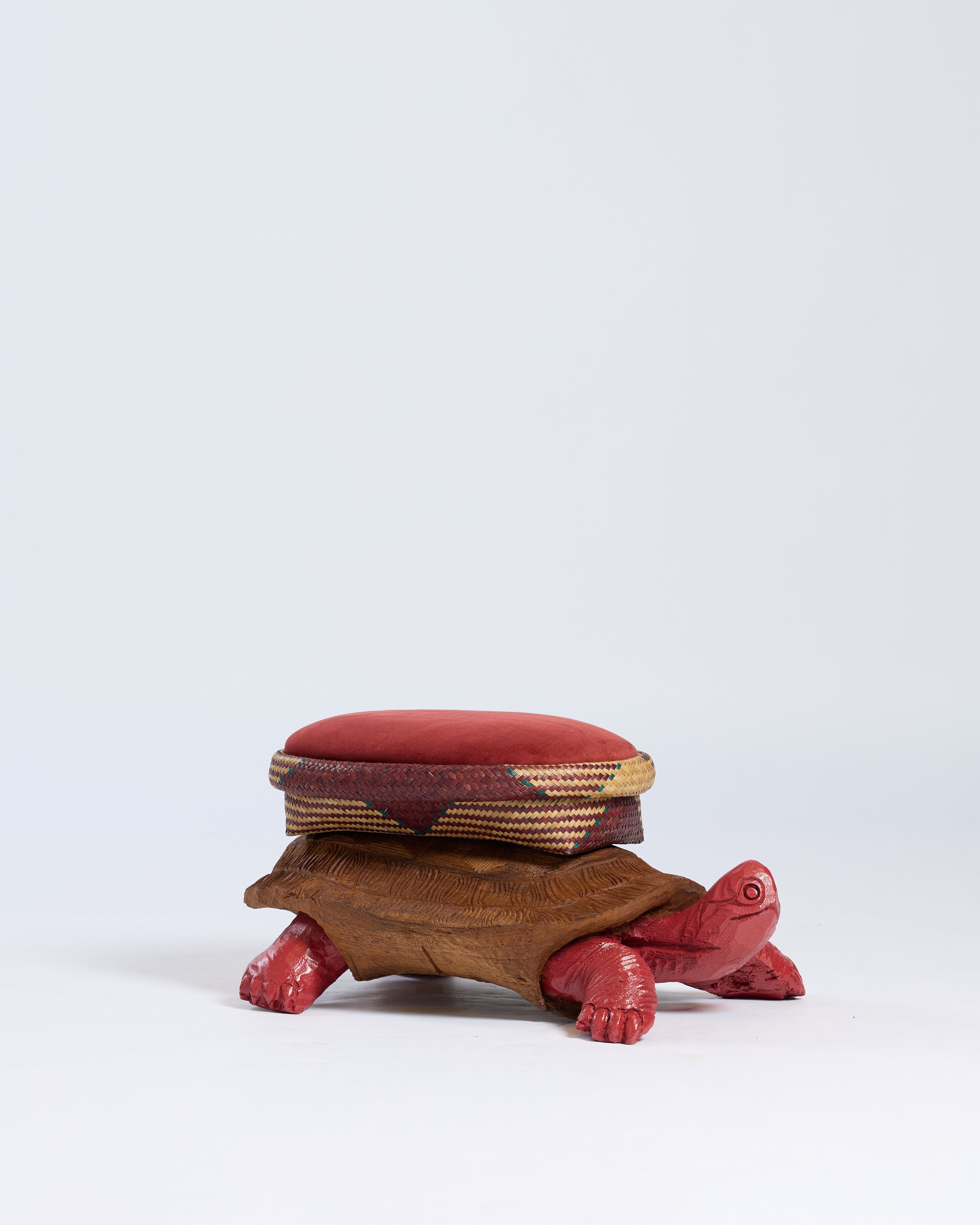 MASAYA - Turte Tote Basket Red