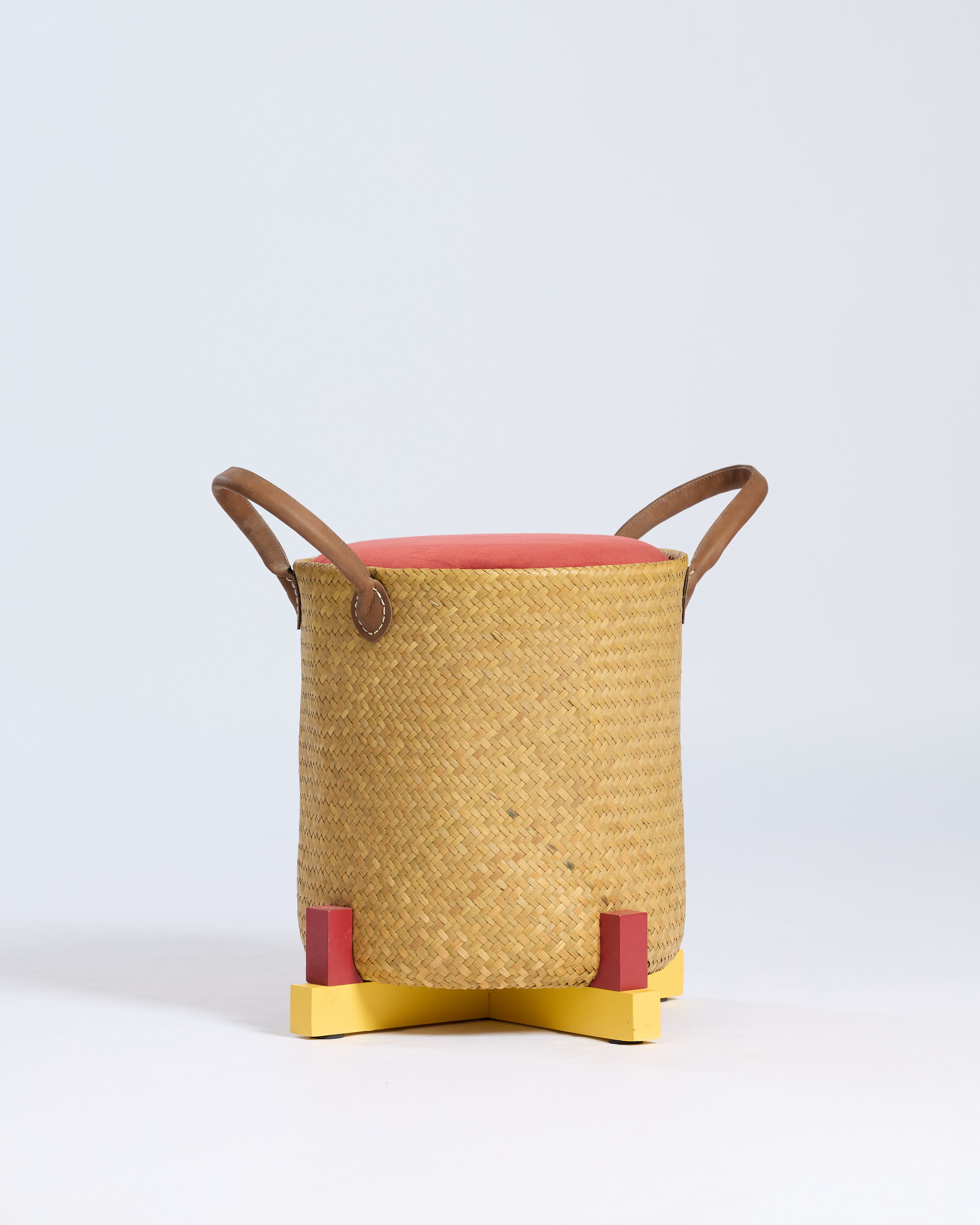 MASAYA Carry Basket Seat – Coral & Cane