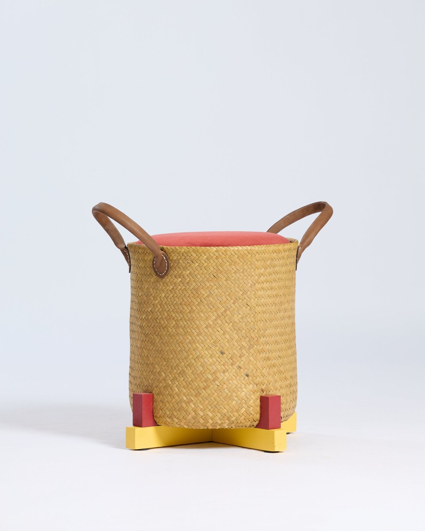 MASAYA Carry Basket Seat – Coral & Cane - Surround Living - 2