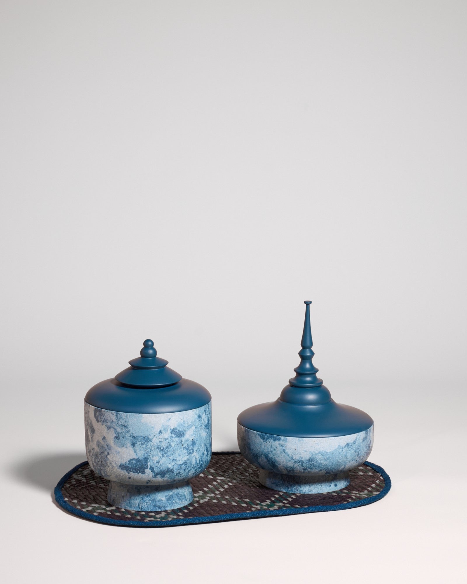 SUMPHAT - Pearl Indigo Pot & Mali Indigo Pot Set