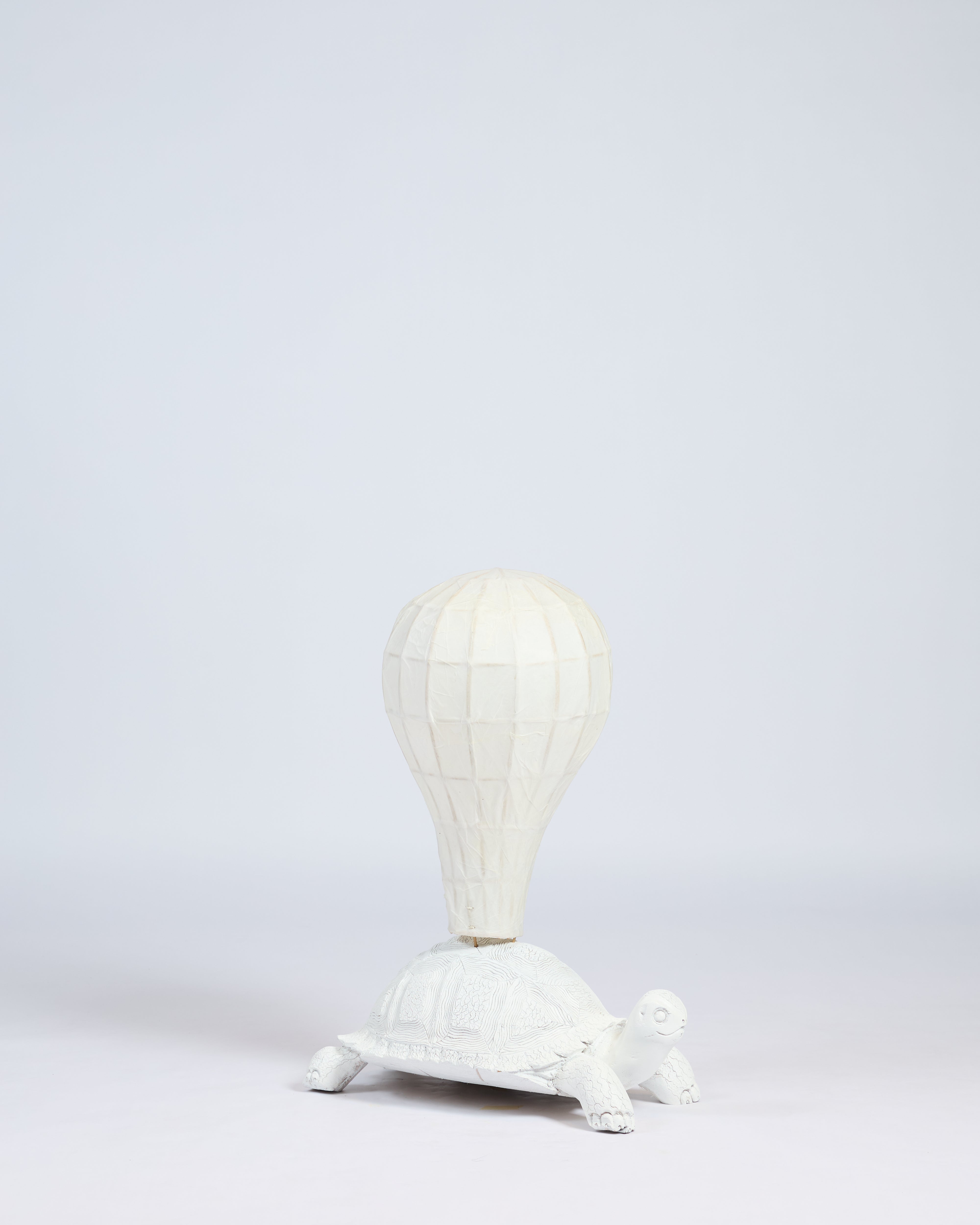 TIMA - Carved Turtle Lamp