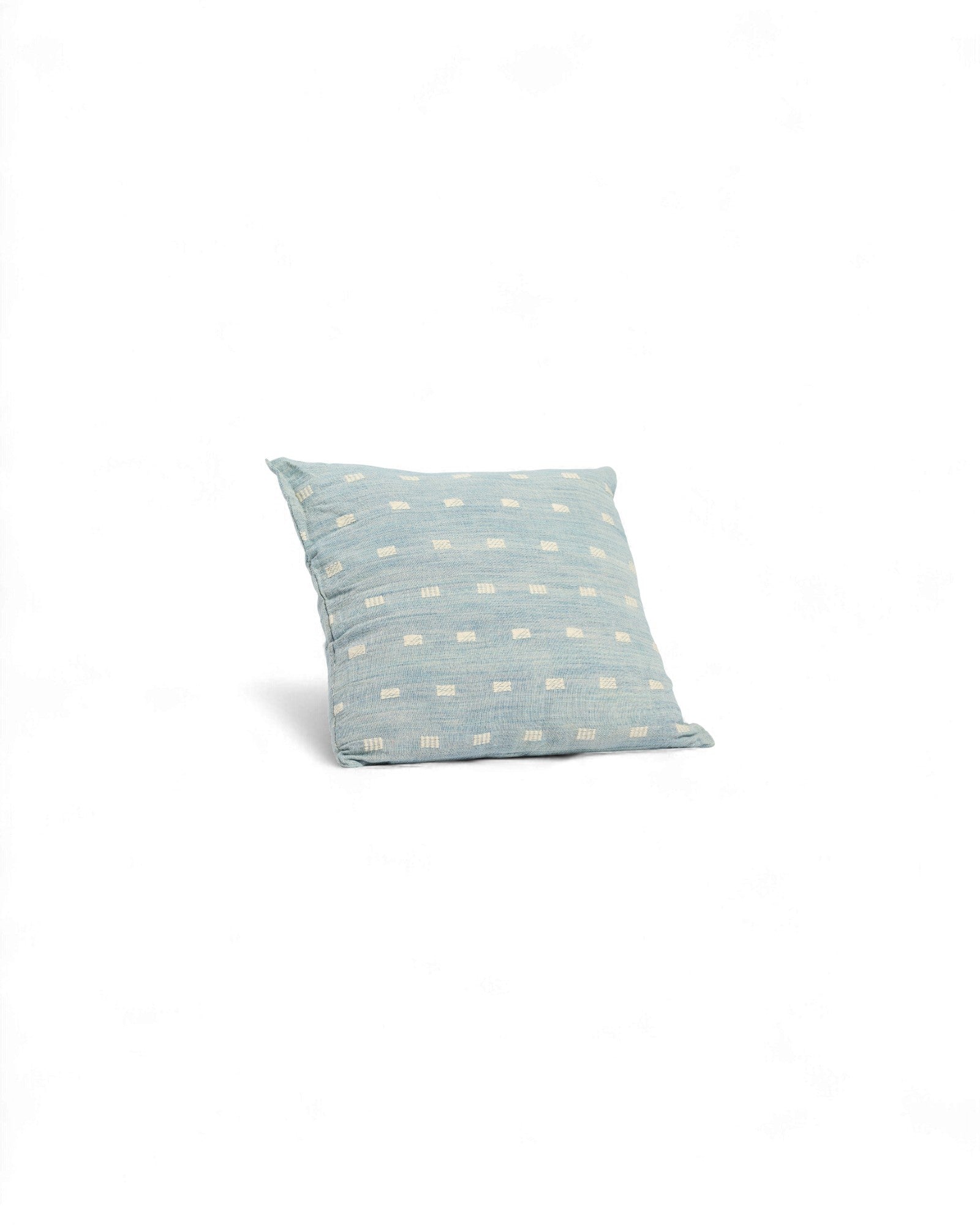 LIZU — Recycled Cotton Cushion (Kram-Dyed) 60 x 60cm
