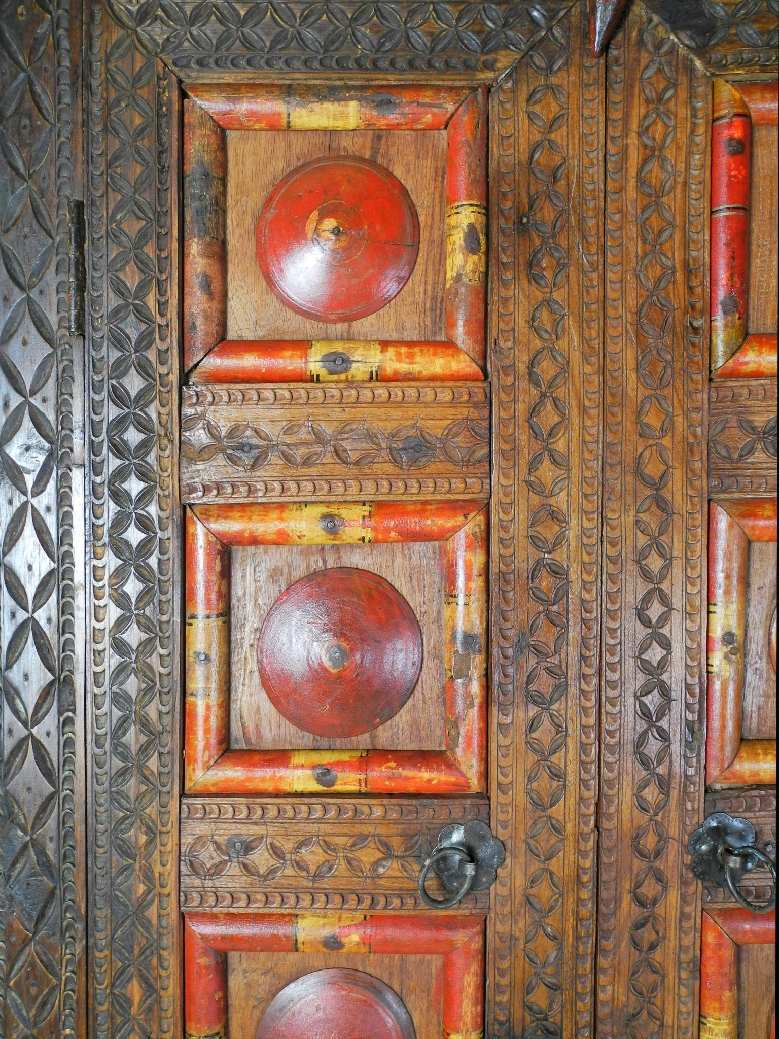 Antique Punjab Cypress Cupboard - Surround Living - 4