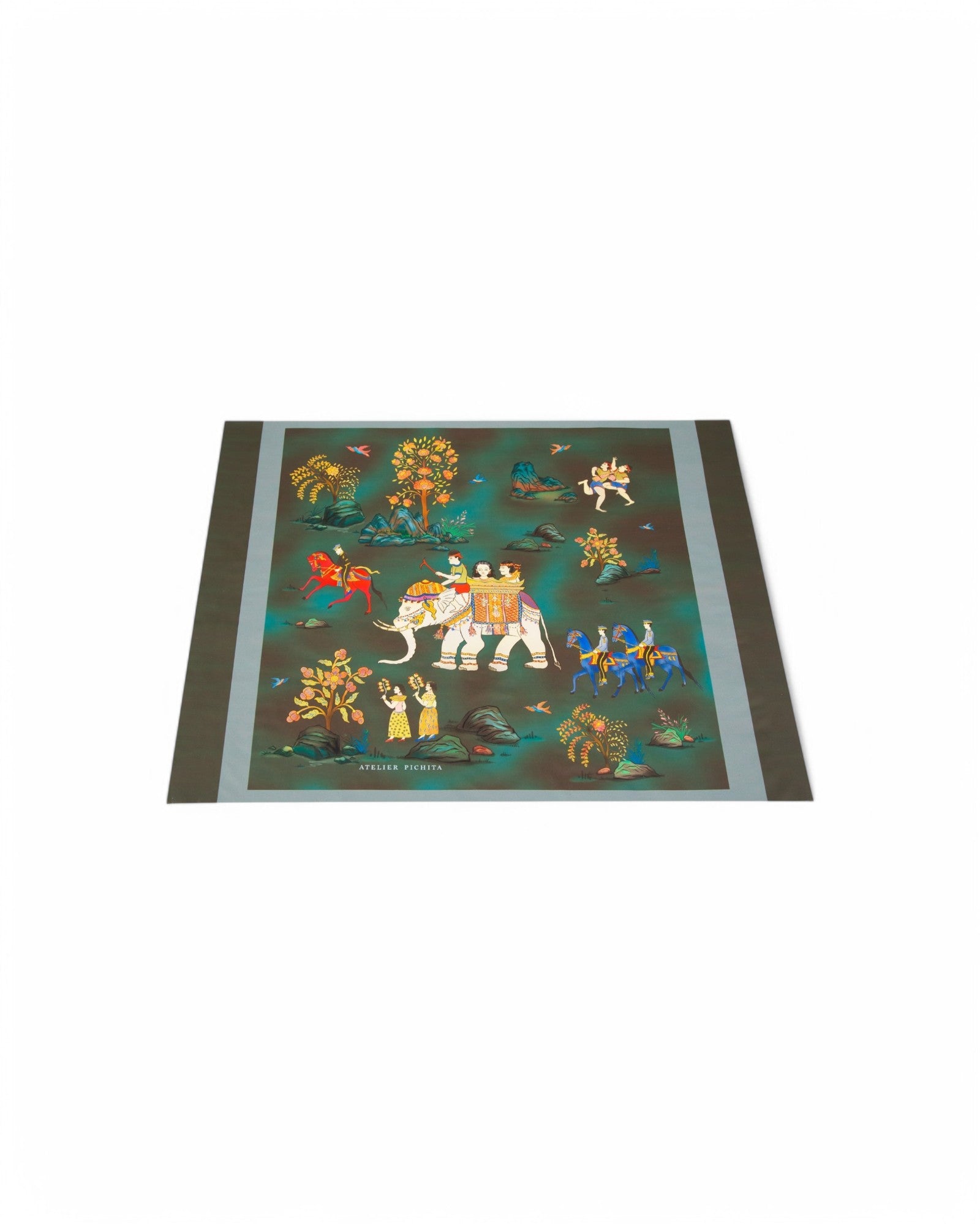 Thai Elephant Place Mat - Sold as Set of 4