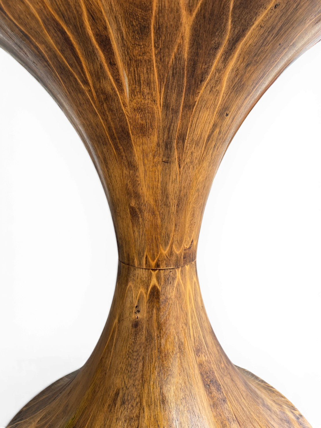 Oneida Solid Wood Pedestal Dining Table - Natural Wood - Surround Living - 7