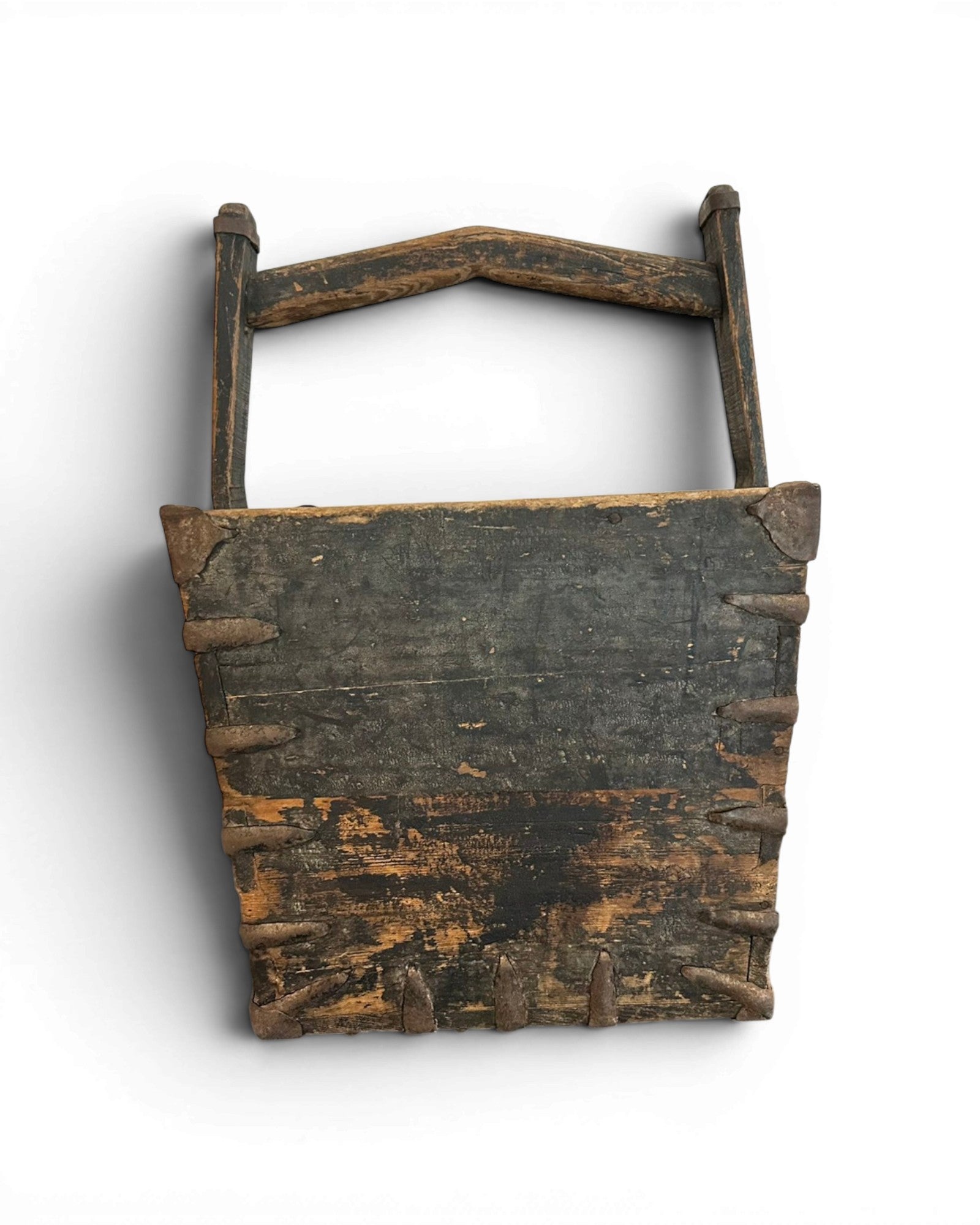Antique Wooden Carrying Bucket No.2