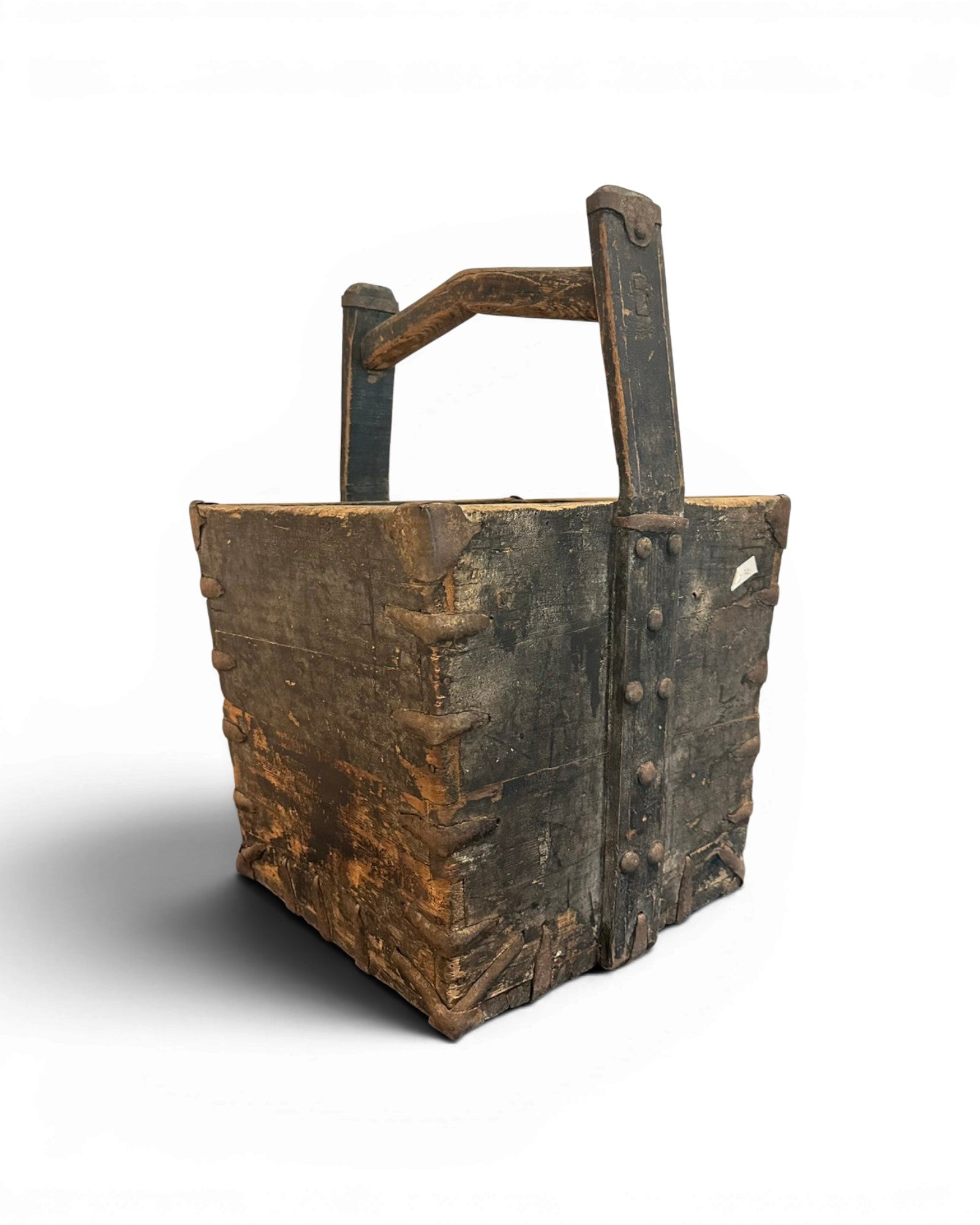Antique Wooden Carrying Bucket No.2