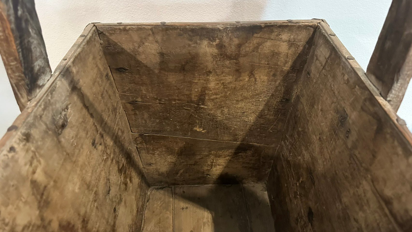 Antique Wooden Carrying Bucket