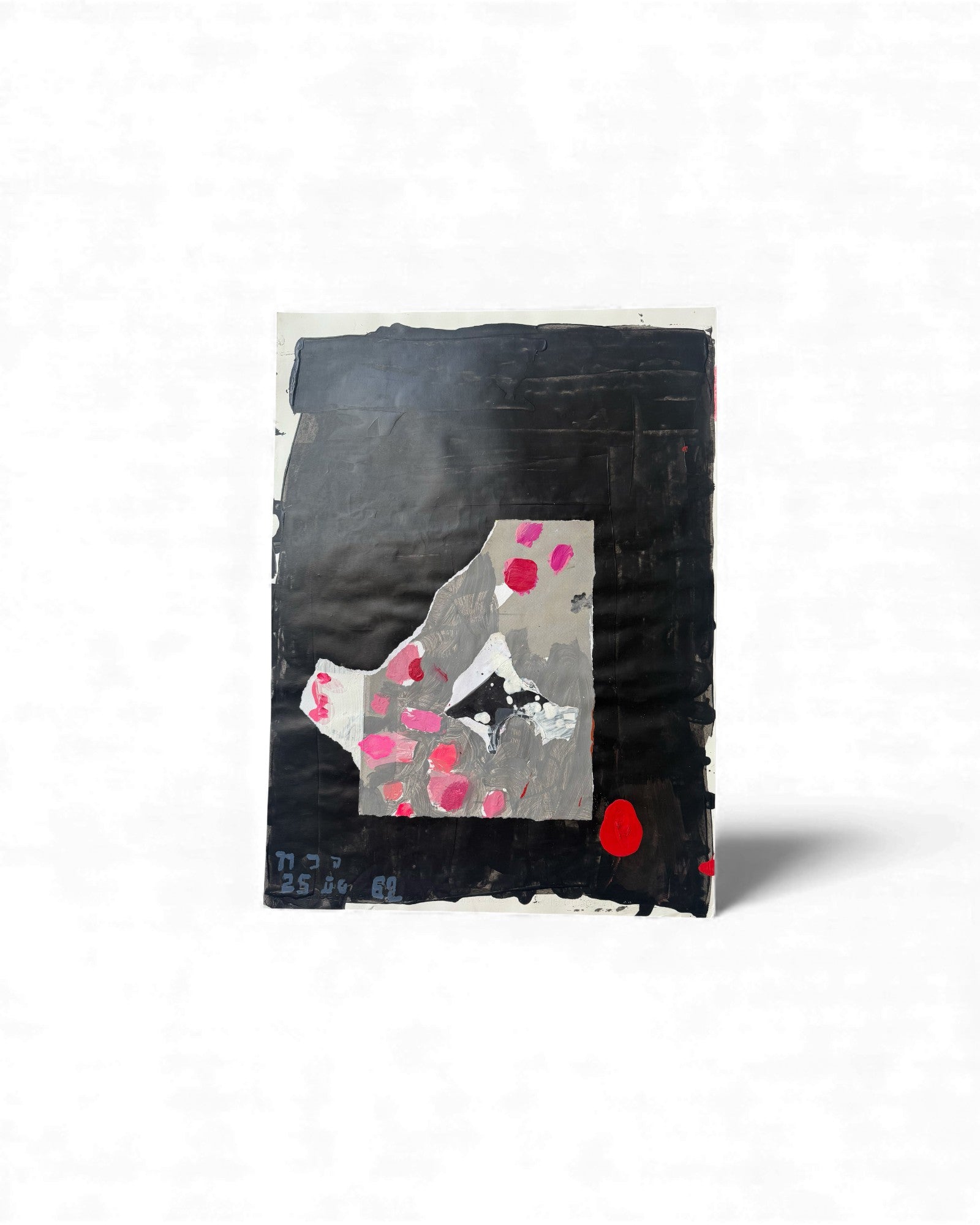 Untitled 10 - Acrylic,collage on paper - Surround Living - 1