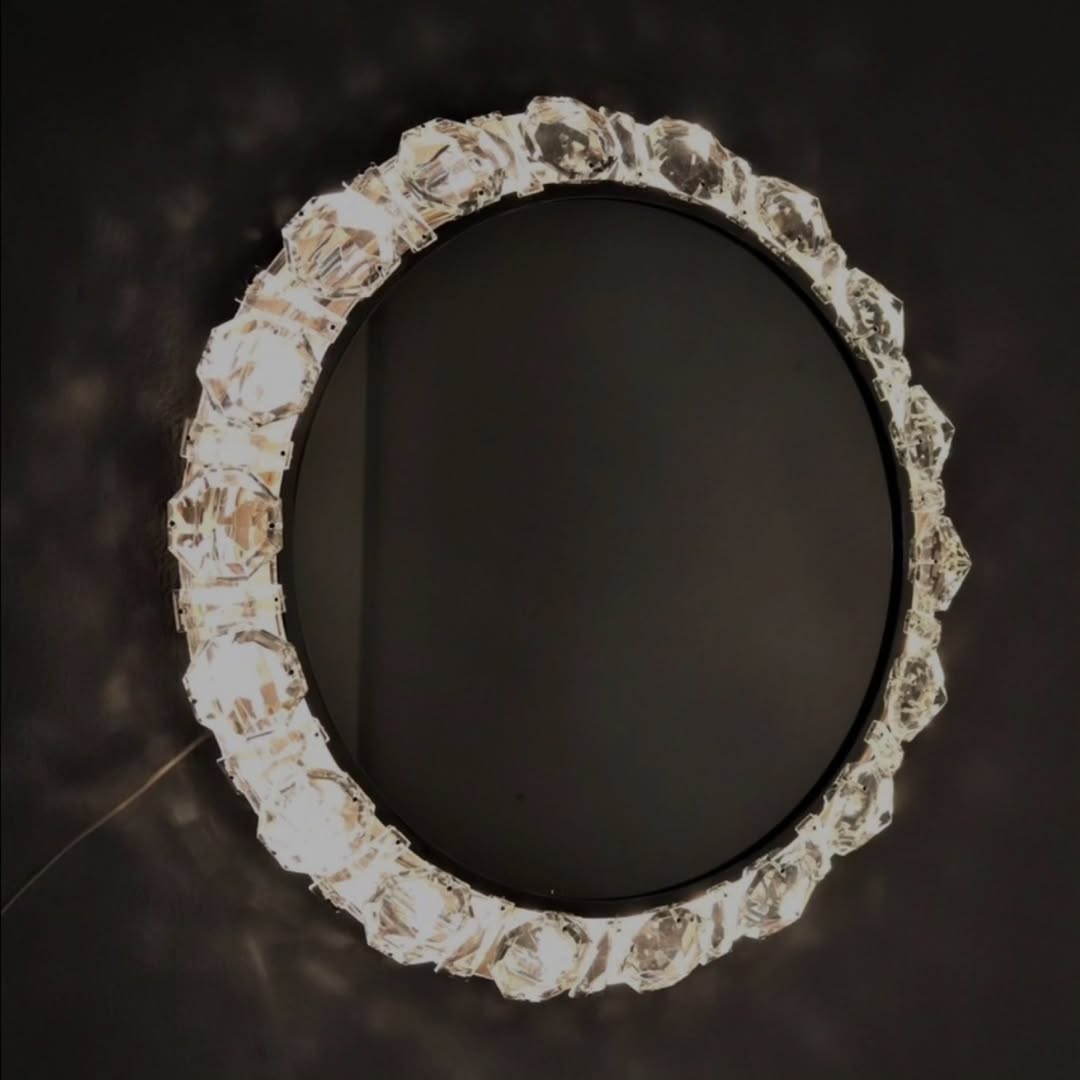 Vintage Bakalowits Backlit Wall Mirror