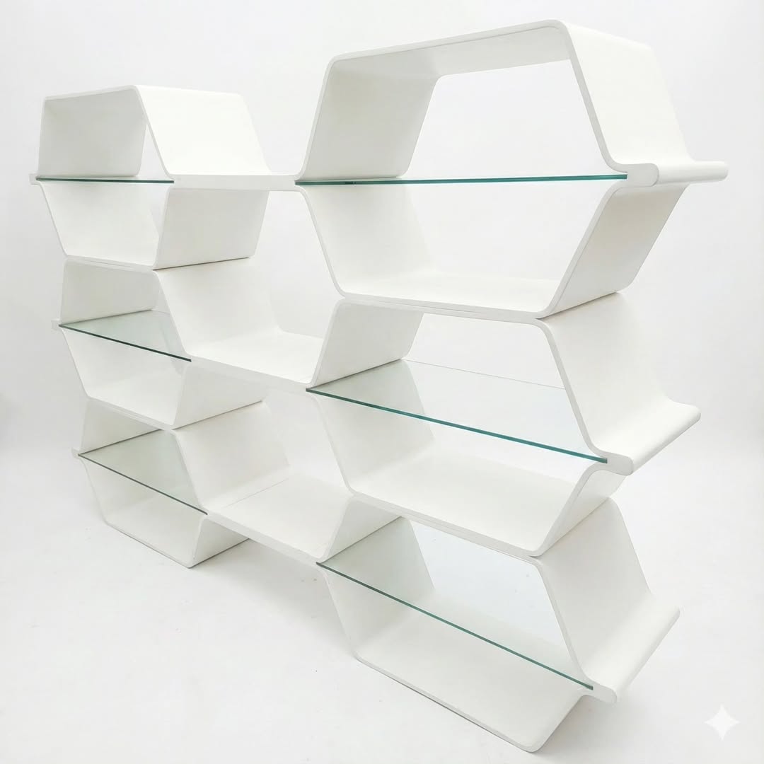 Honeycomb Modular Shelving by Bill Curry for Heller