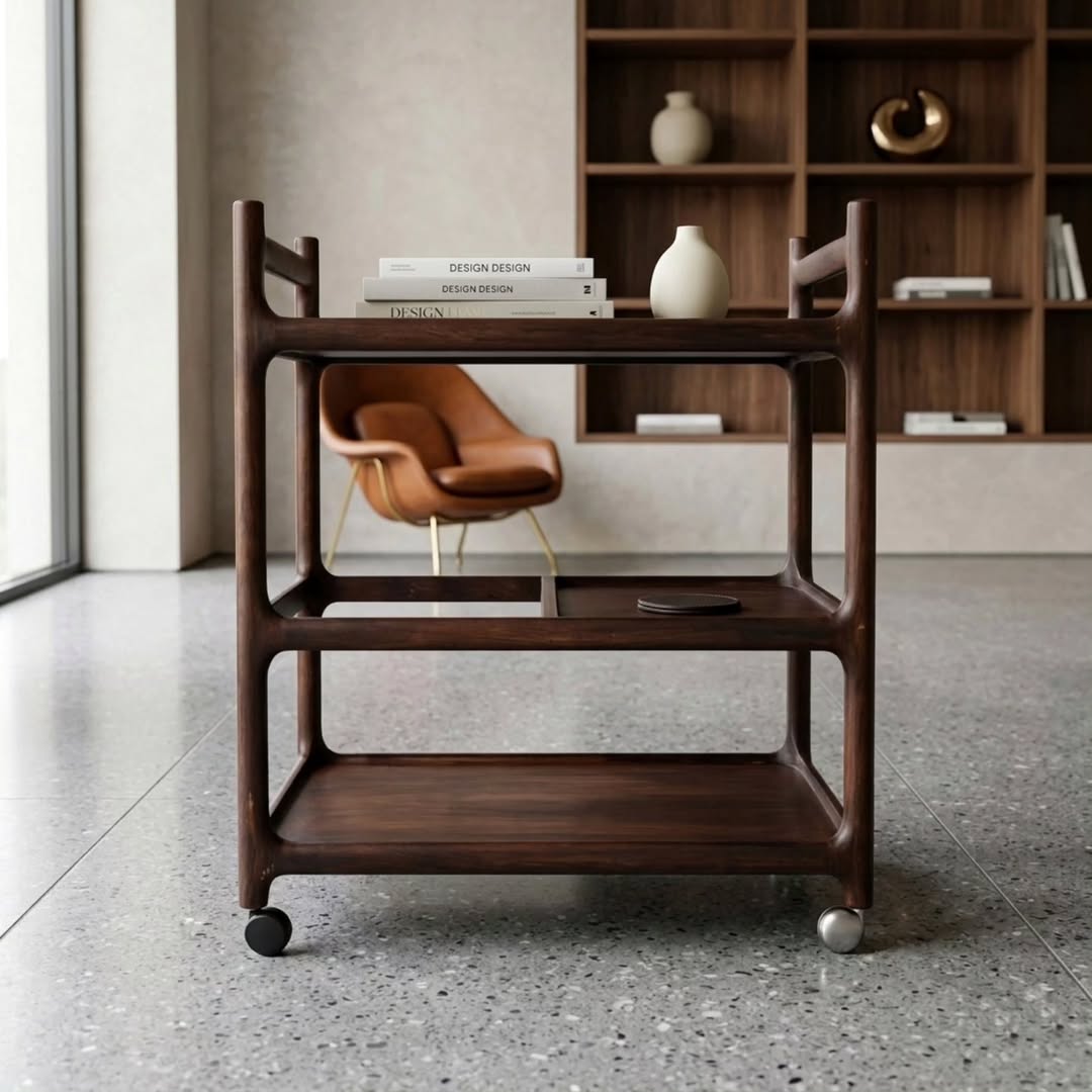 Johannes Andersen for Silkeborg Vintage Bar Trolley - Surround Living - 6