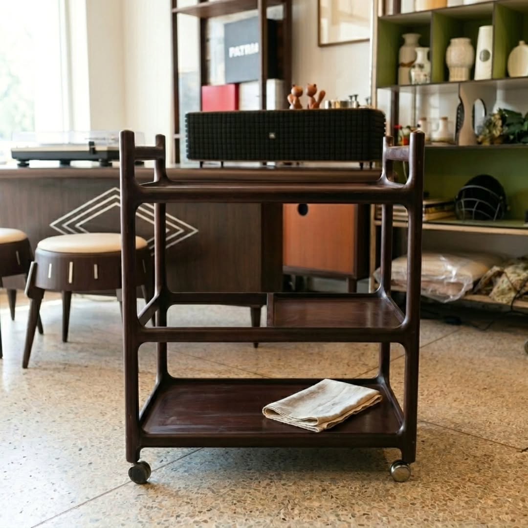 Johannes Andersen for Silkeborg Vintage Bar Trolley - Surround Living - 7