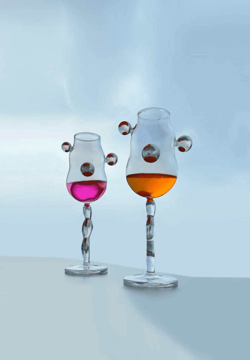 Forever Melted Angel, Clear - Set of 2 - Ceramics, Glassware & Metalware - Surround Living - 5