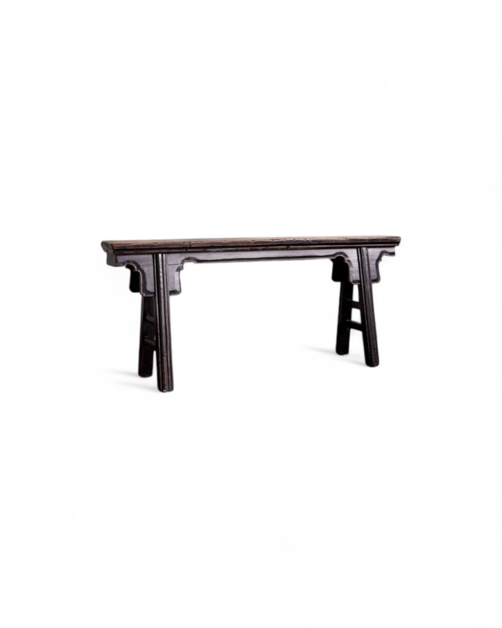 Chinese Antique Elmwood Bench