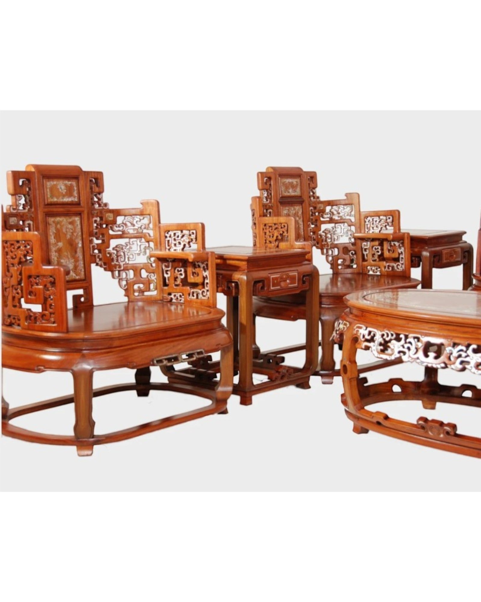 Grand Ming Living Room Set - Reproduction