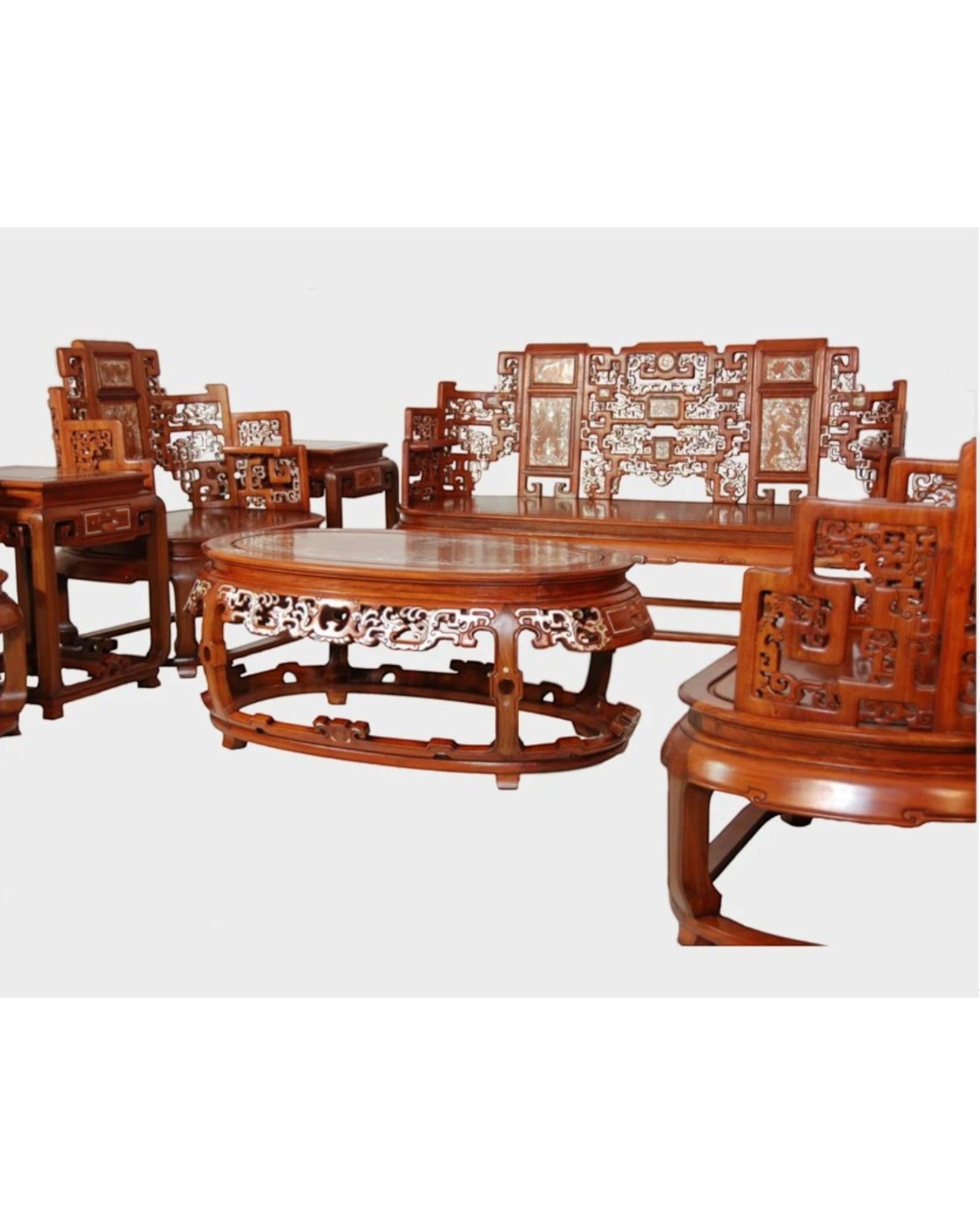Grand Ming Living Room Set - Reproduction