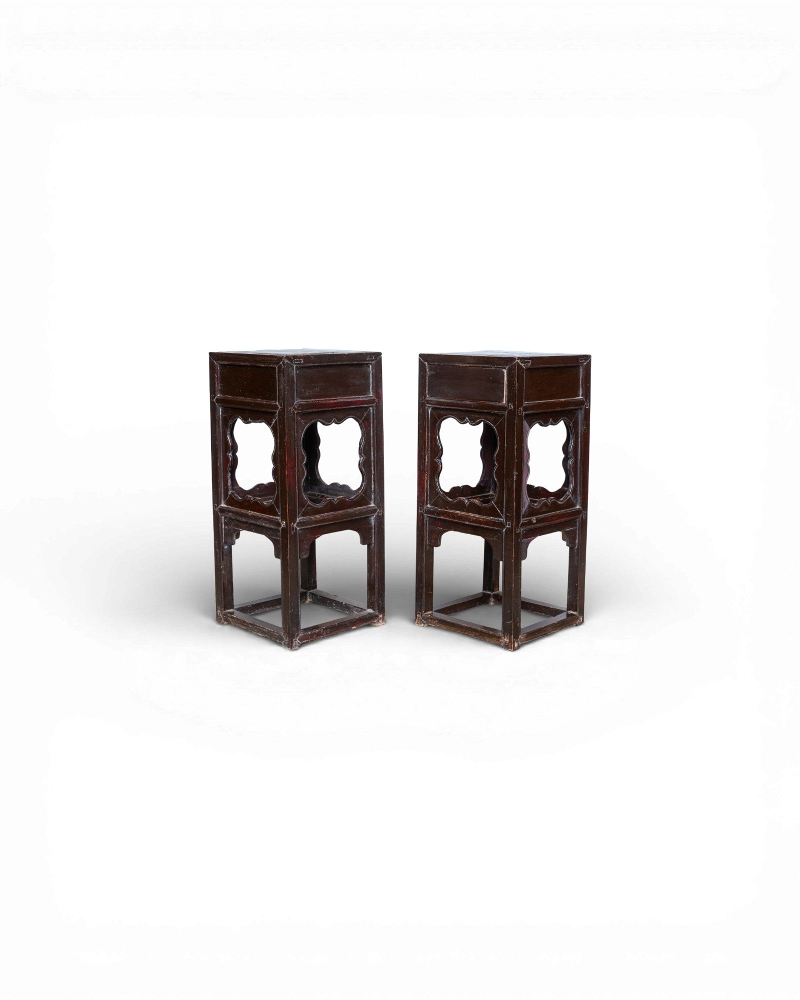 Mid - Qing Dynasty Night Stands - Set of 2 - Surround Living - 1