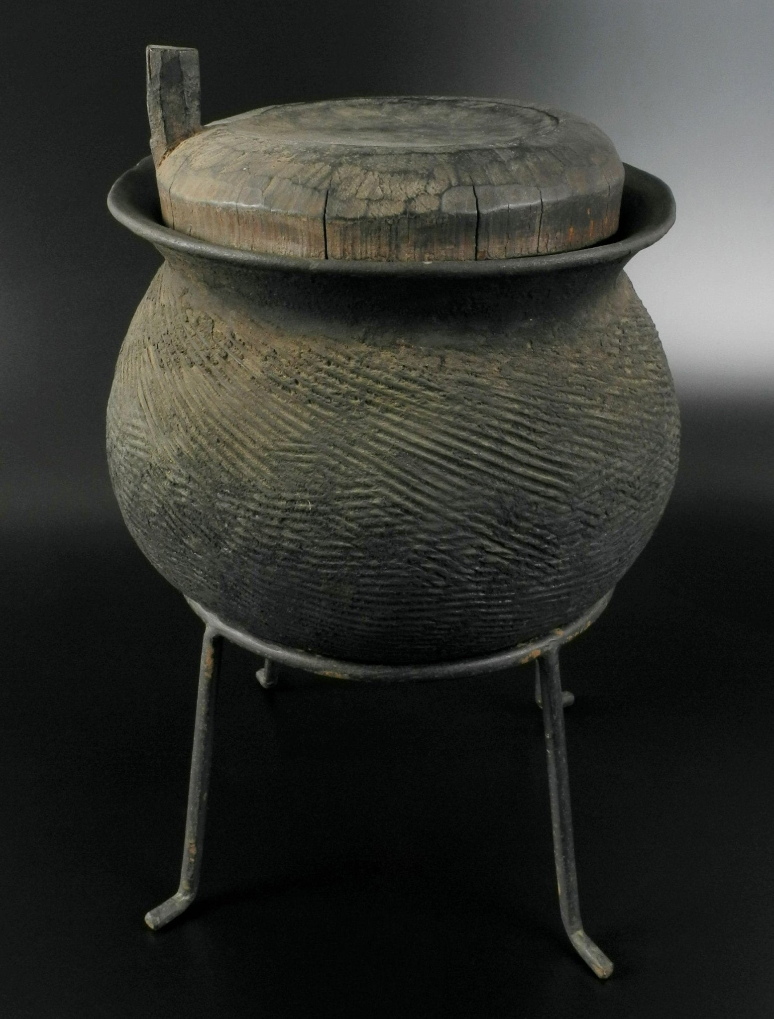 Karen Clay Cooking Pot with Bamboo Lid - Surround Living - 6