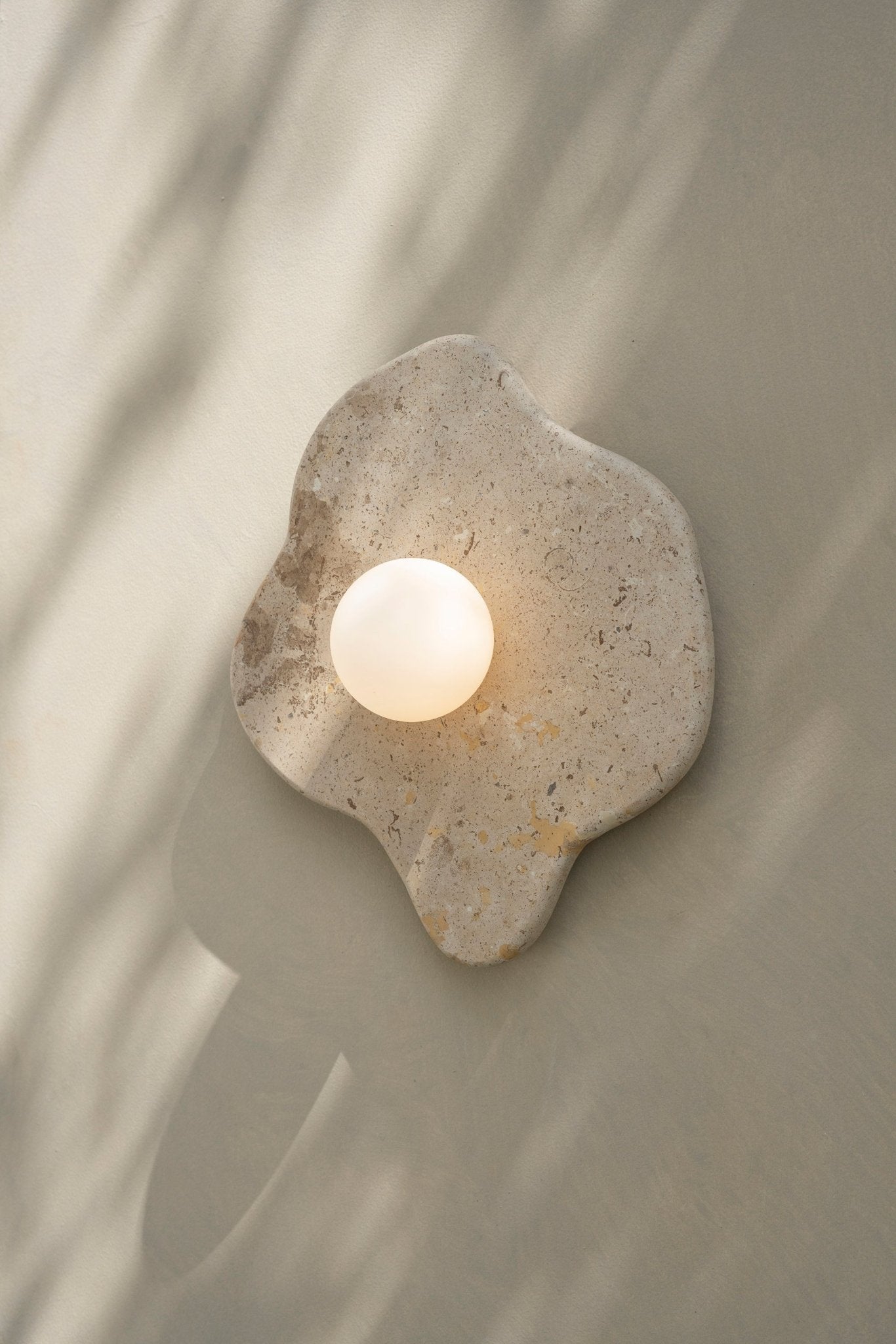 Blob Sconce 2 - Travertine - Surround Living - 2