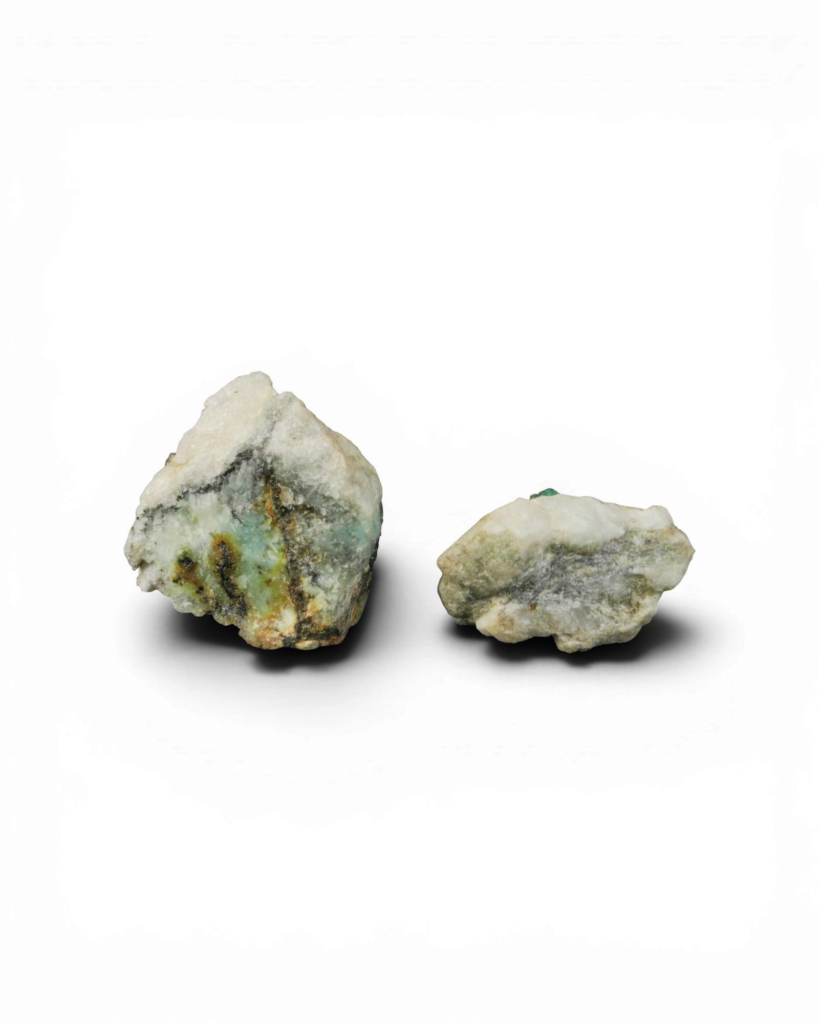 Pair of Emerald Crystal Specimens