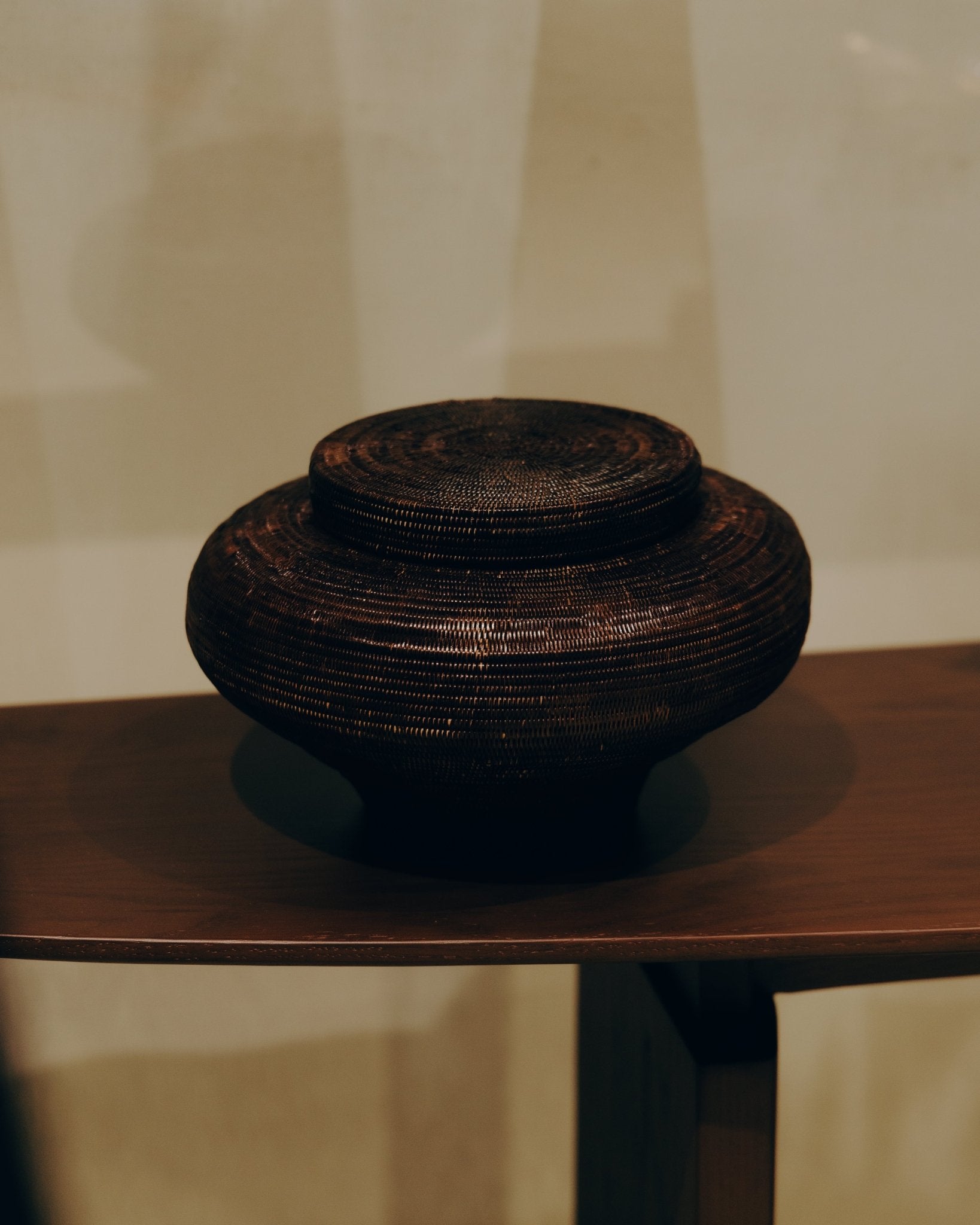 Lipao Lidded Basket Vessel - Surround Living - 3
