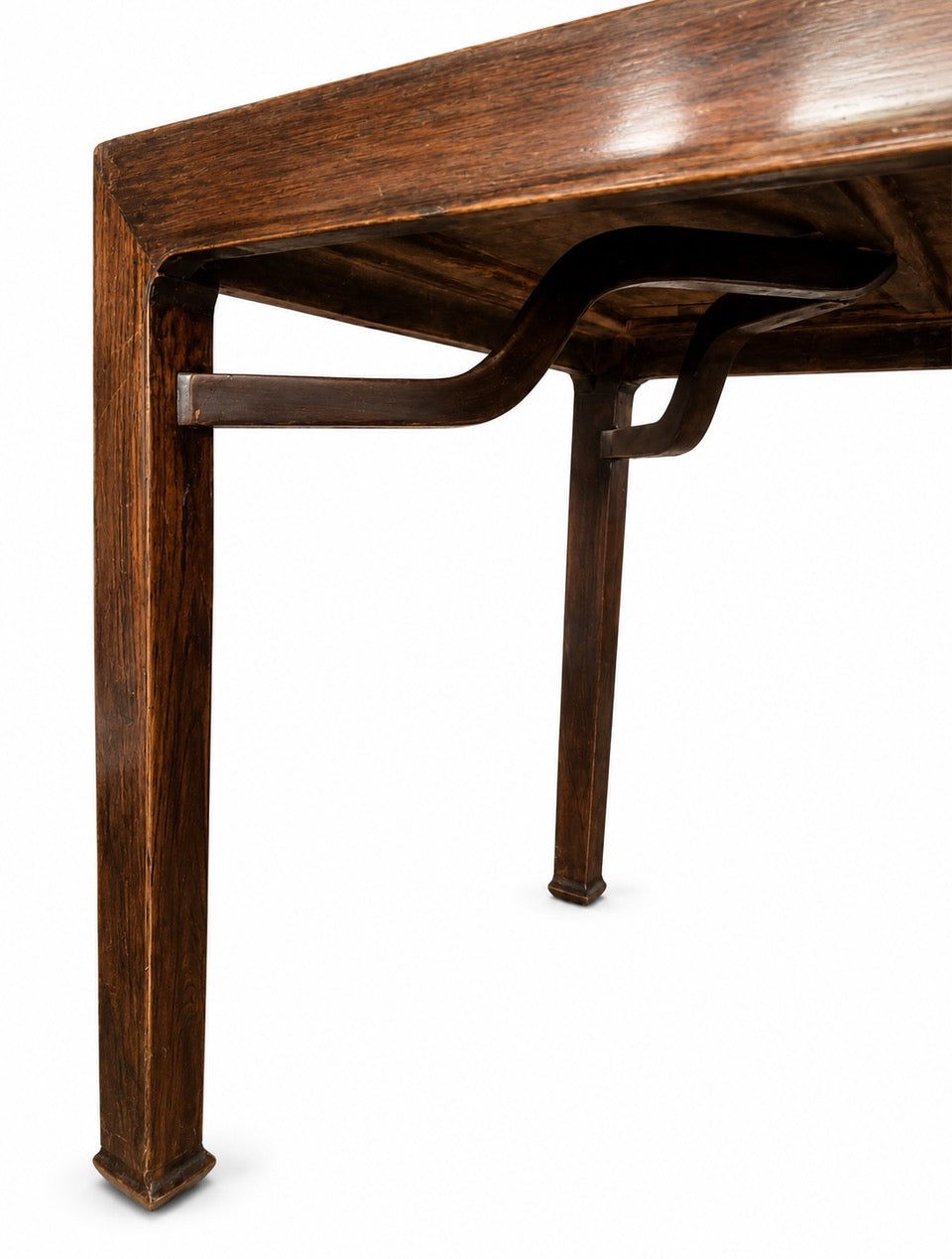 Qing Dynasty Lacquered Elm Wood Dining Table