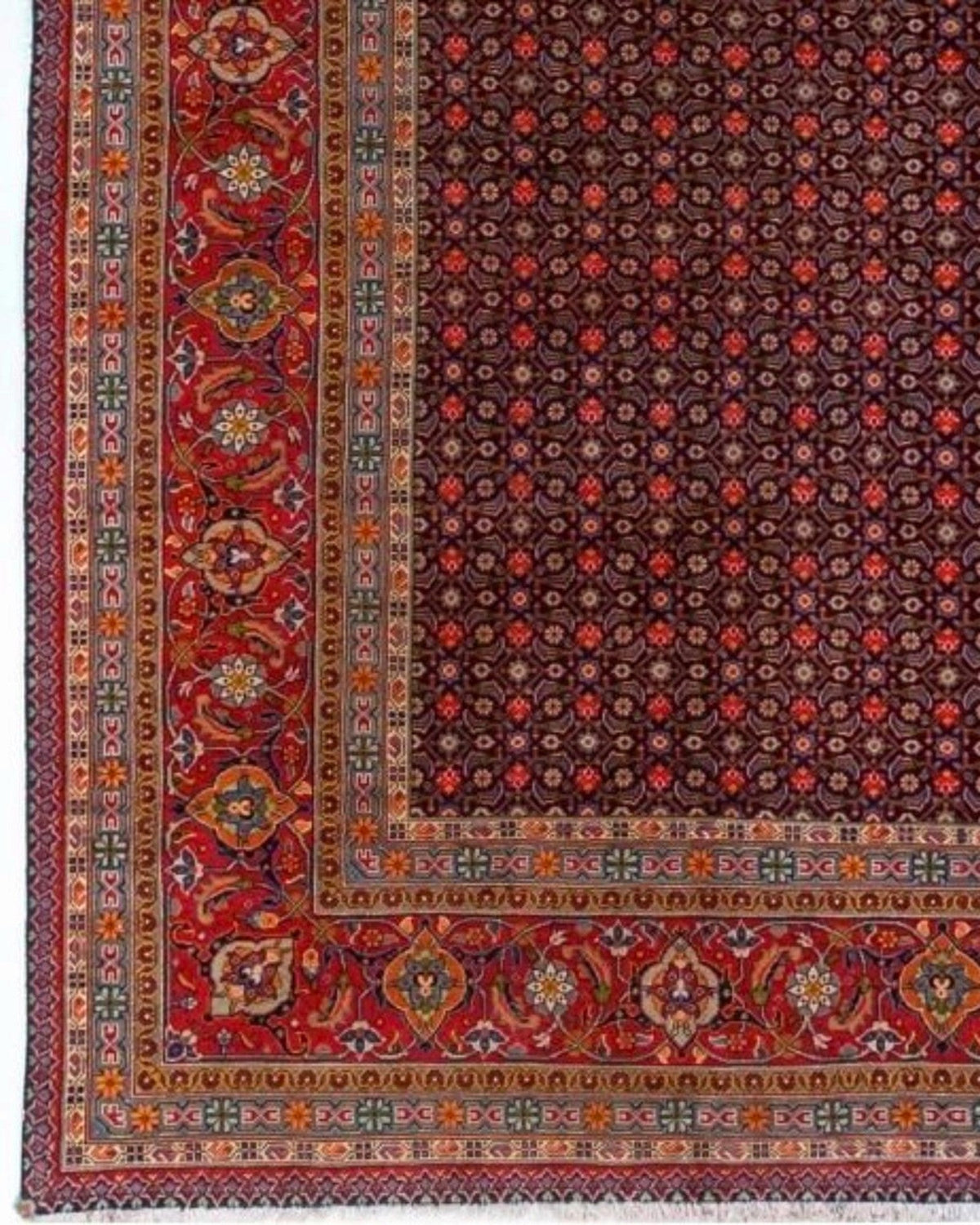 Vintage Tabriz Persian Carpet – Herati Design | 400 x 300 cm - Surround Living - 5