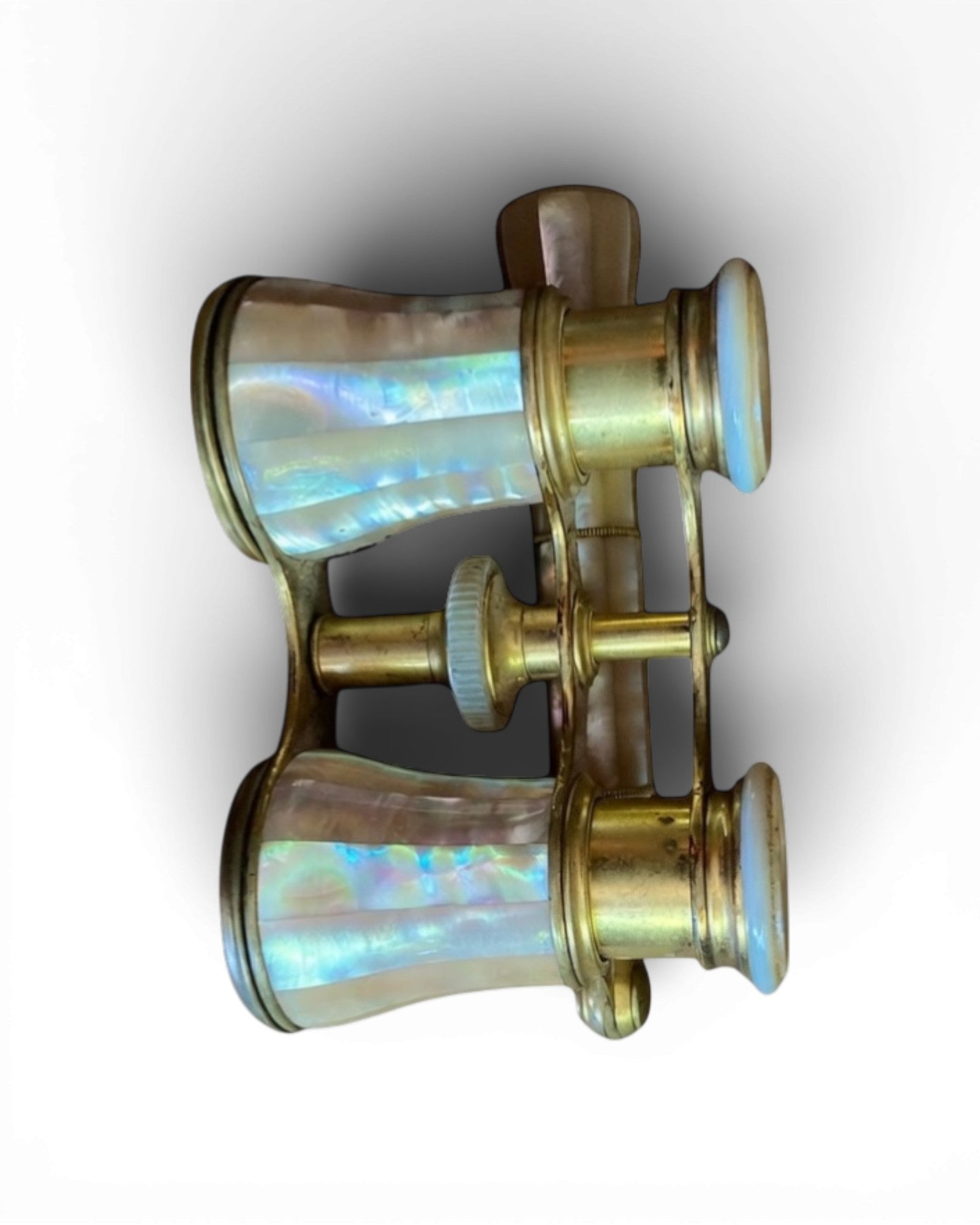 Mother-of-Pearl Opera Glasses 19th Century - With Makers Mark